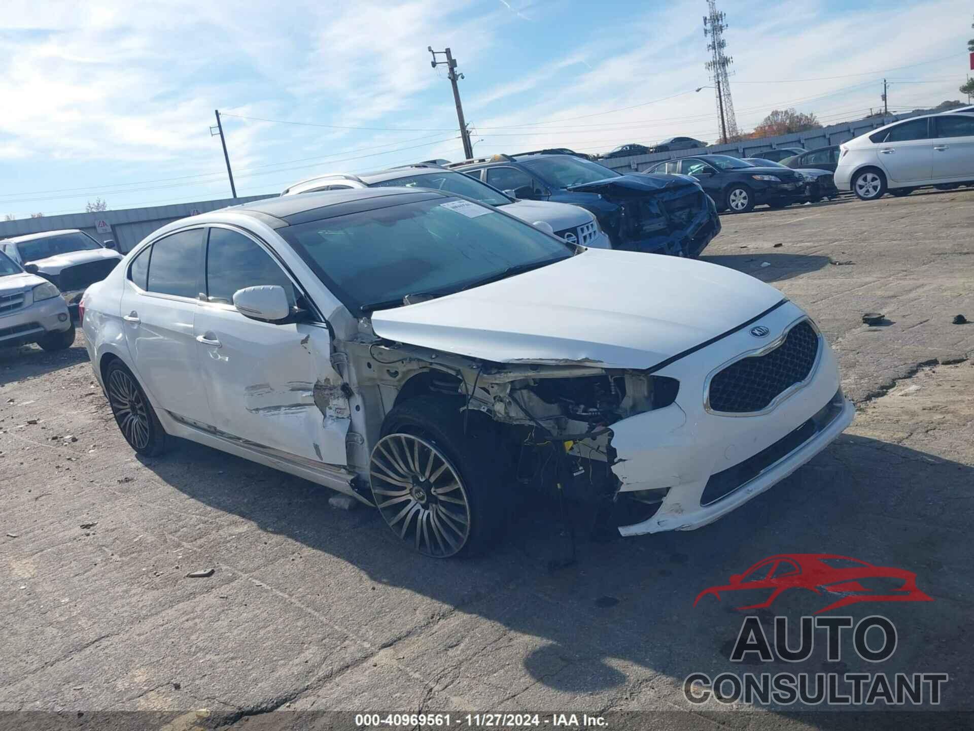 KIA CADENZA 2016 - KNALN4D72G5199009