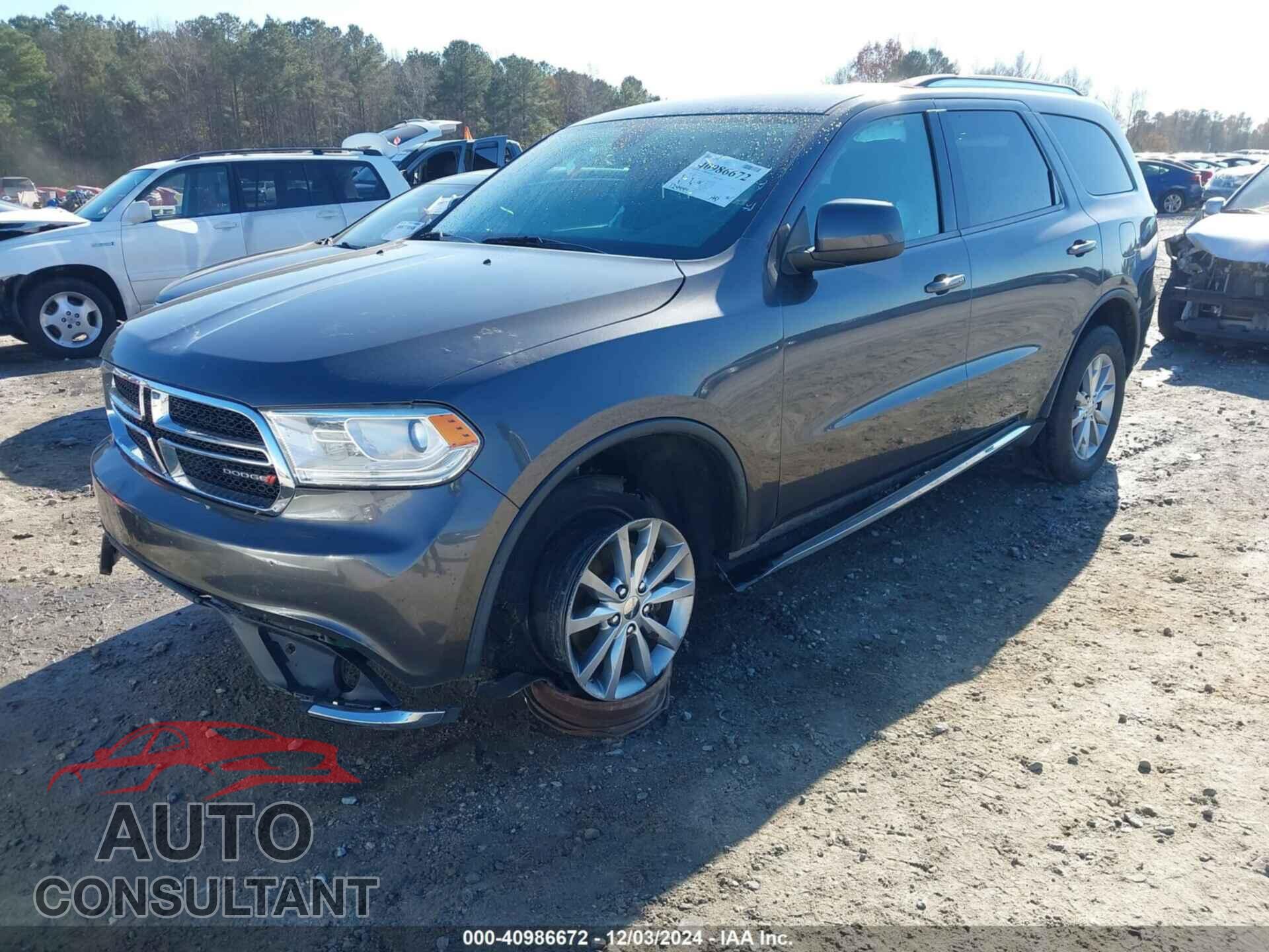 DODGE DURANGO 2017 - 1C4RDJAG8HC709475