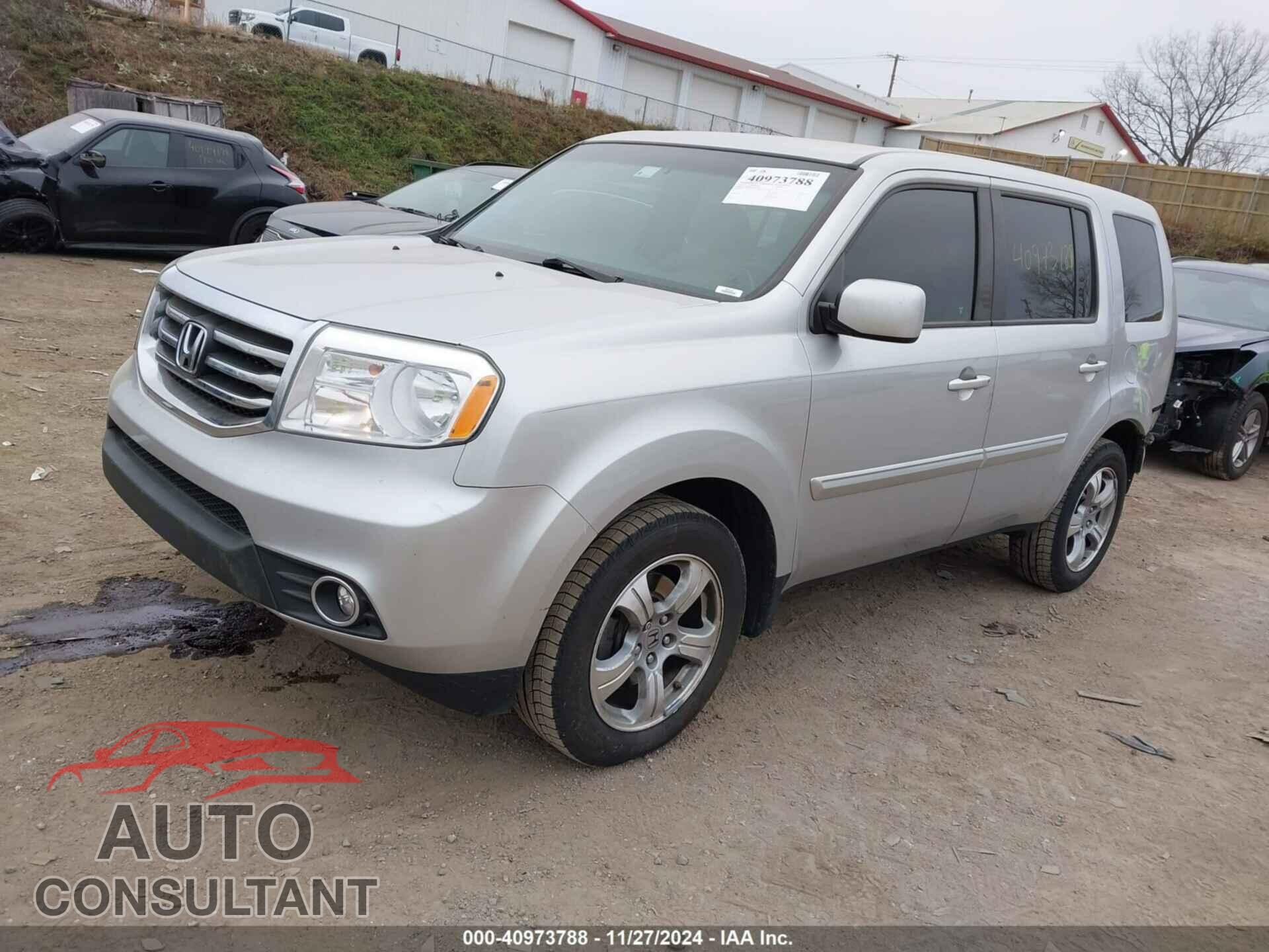 HONDA PILOT 2012 - 5FNYF3H48CB030234