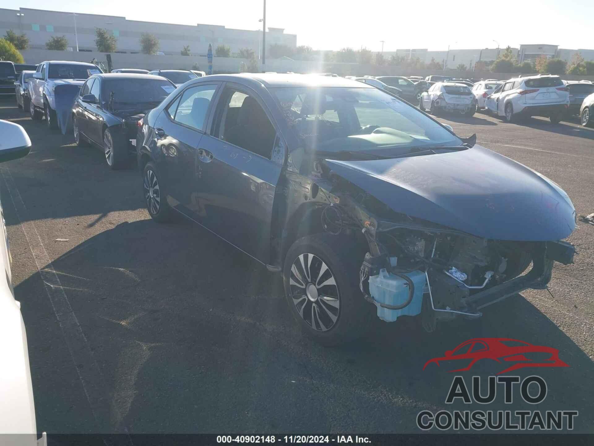 TOYOTA COROLLA 2019 - 5YFBURHE3KP924457