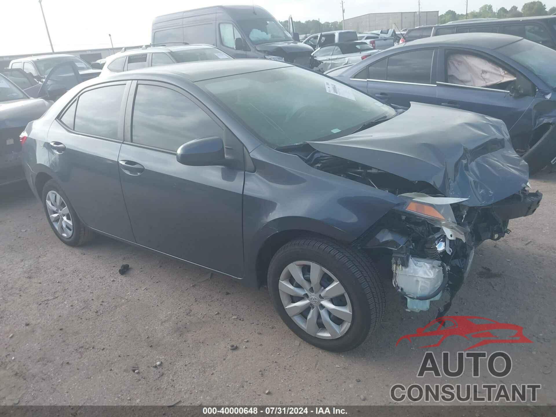 TOYOTA COROLLA 2016 - 5YFBURHE1GP556593