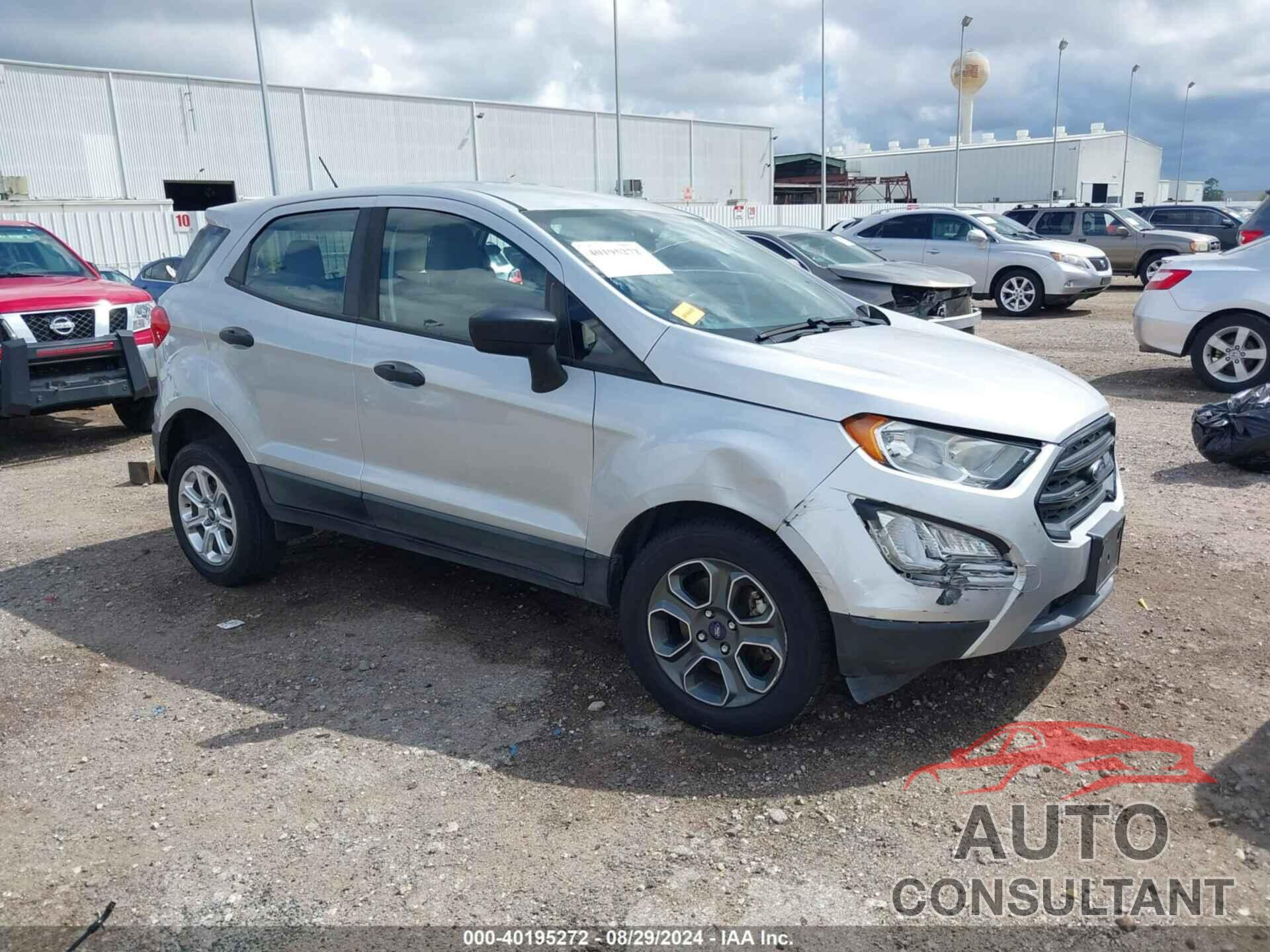 FORD ECOSPORT 2018 - MAJ6P1SL2JC248565