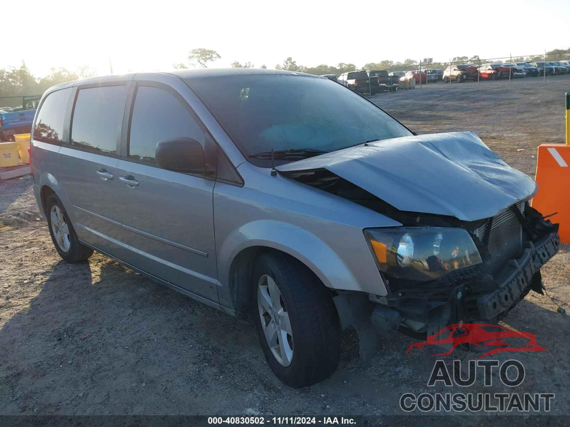 DODGE GRAND CARAVAN 2013 - 2C4RDGBGXDR726247