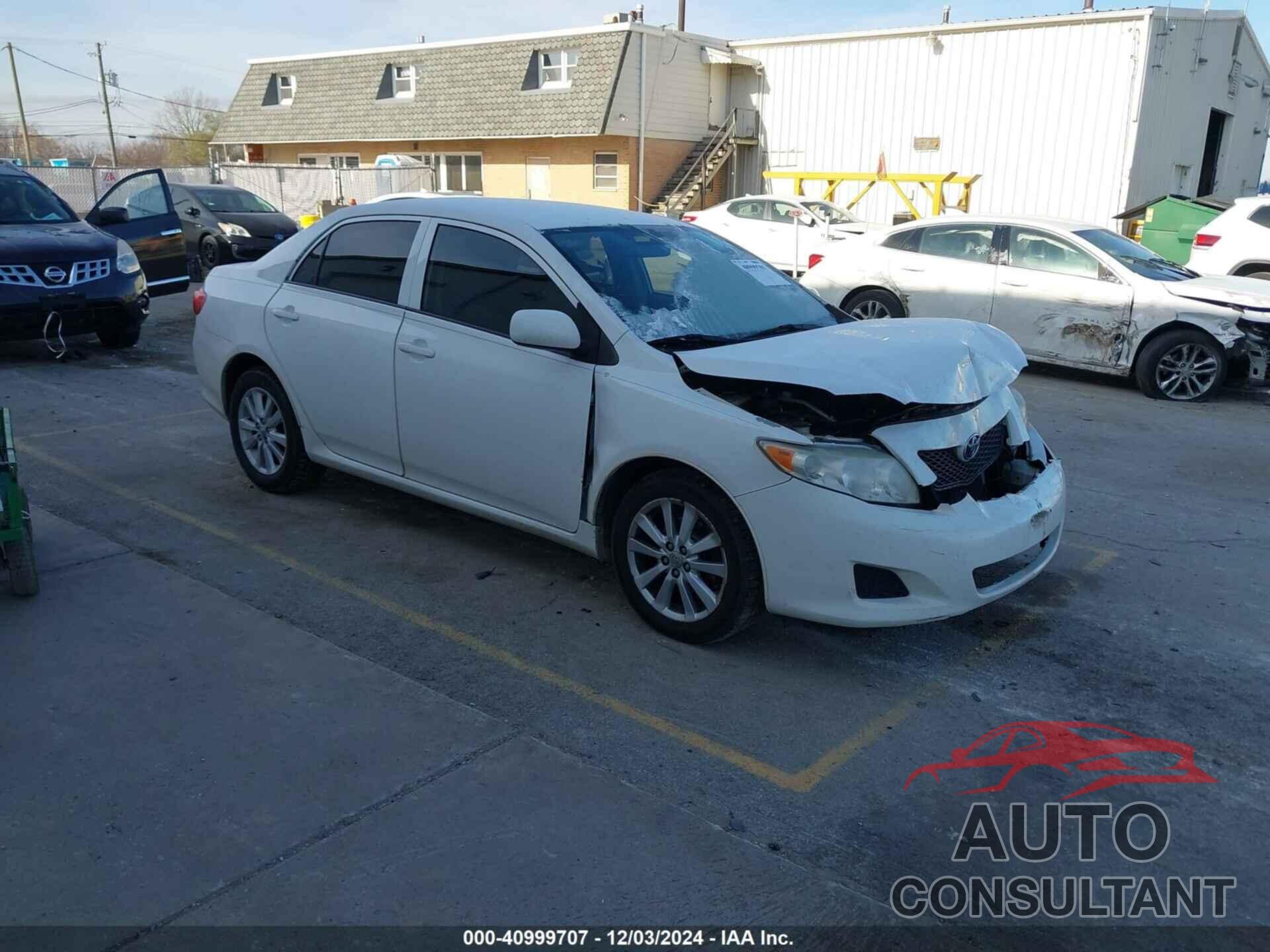 TOYOTA COROLLA 2009 - JTDBL40E29J049095