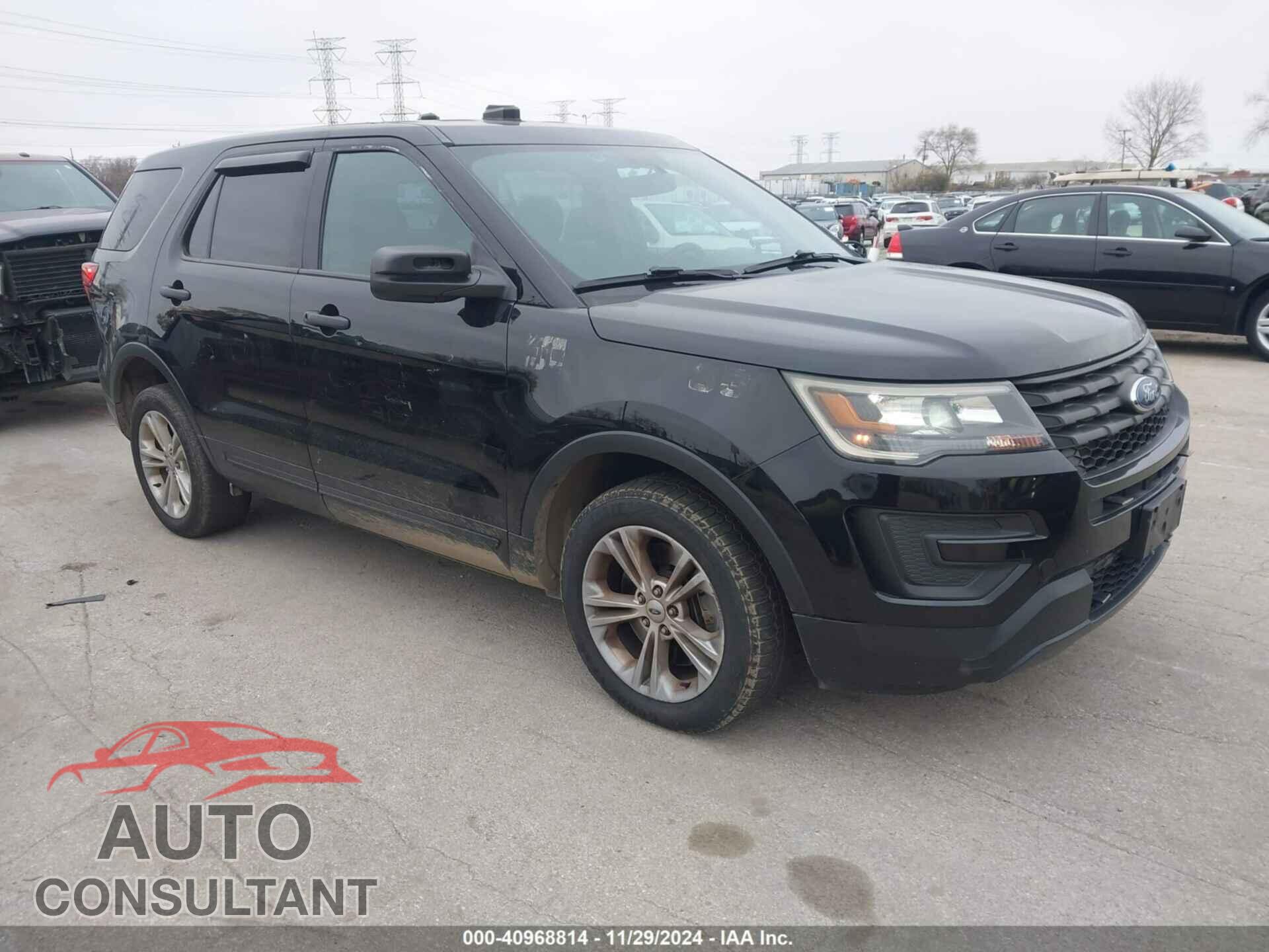 FORD POLICE INTERCEPTOR UTILITY 2018 - 1FM5K8AR9JGB12005