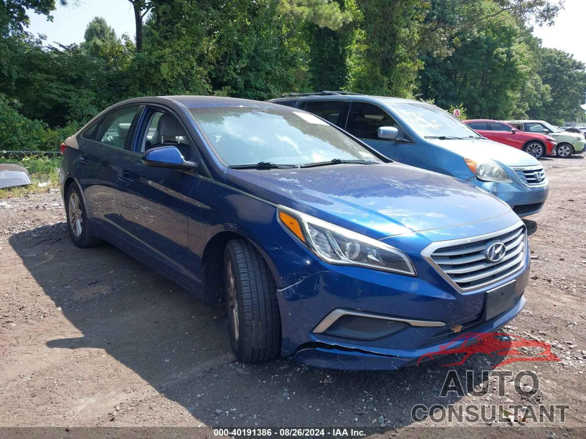 HYUNDAI SONATA 2017 - 5NPE24AF4HH518993