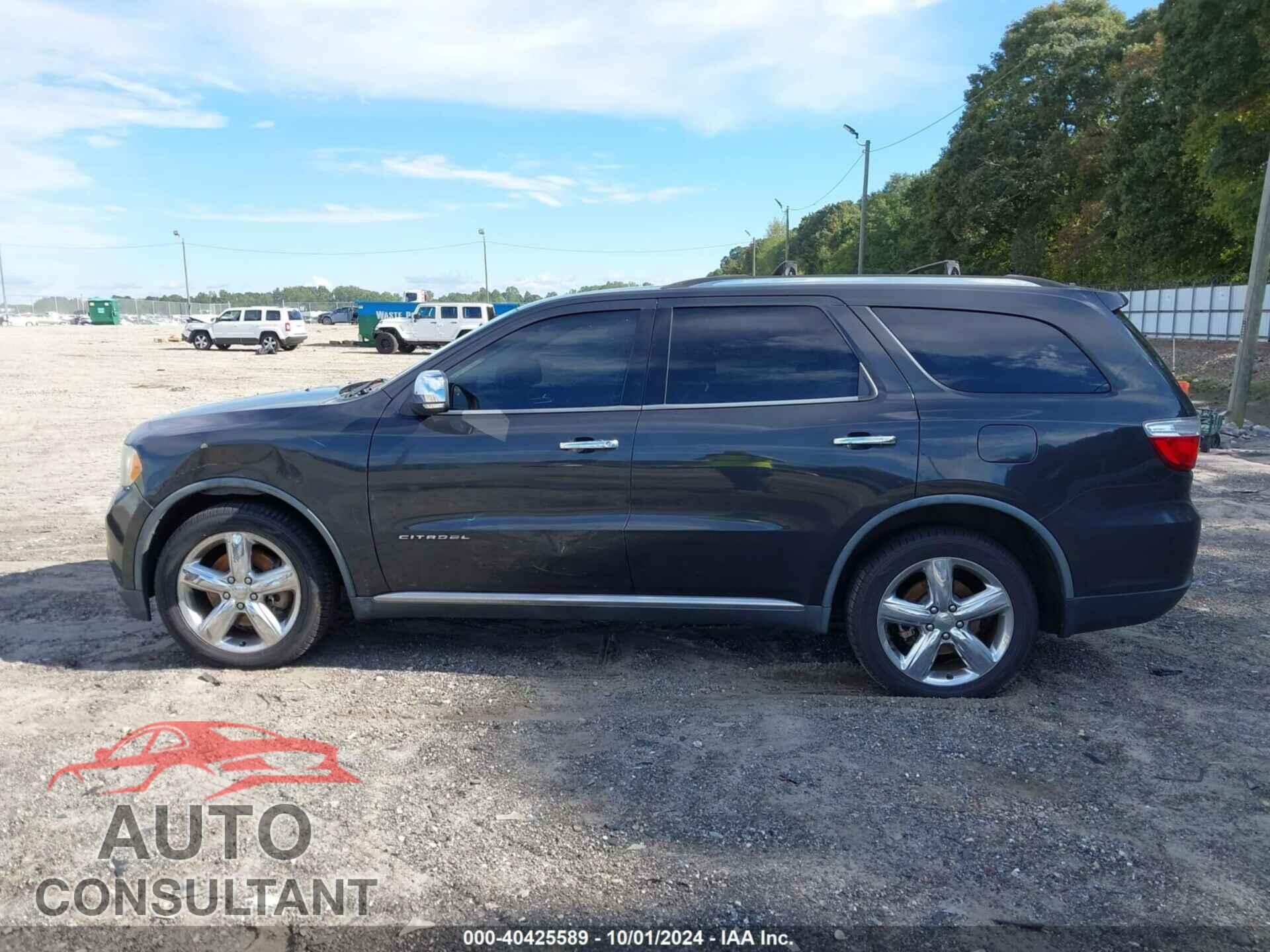 DODGE DURANGO 2011 - 1D4SE5GT9BC593725