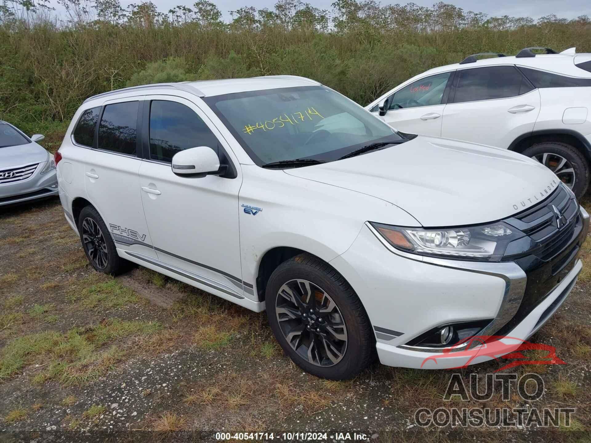 MITSUBISHI OUTLANDER PHEV 2018 - JA4J24A54JZ053744