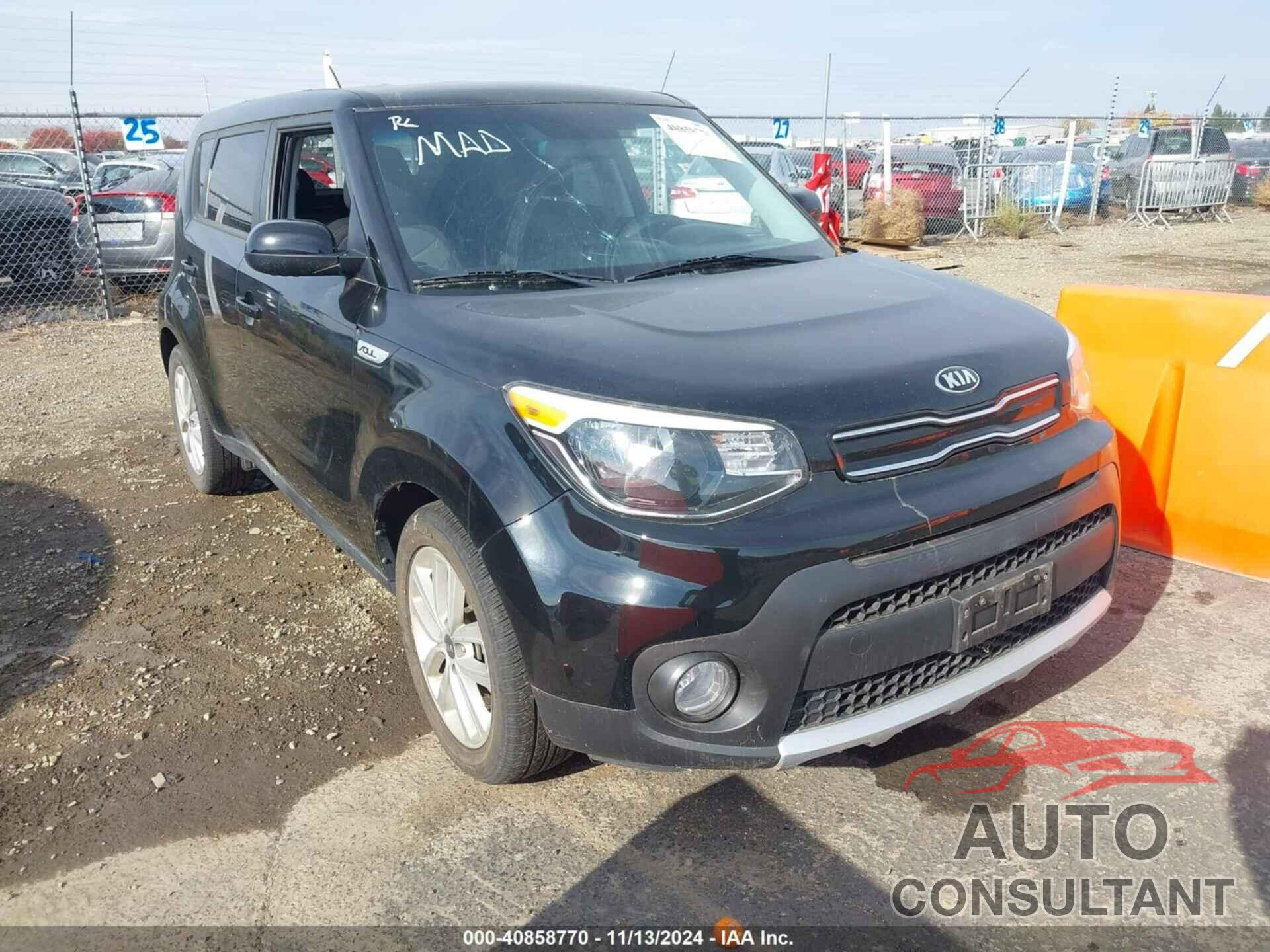 KIA SOUL 2018 - KNDJP3A51J7526206