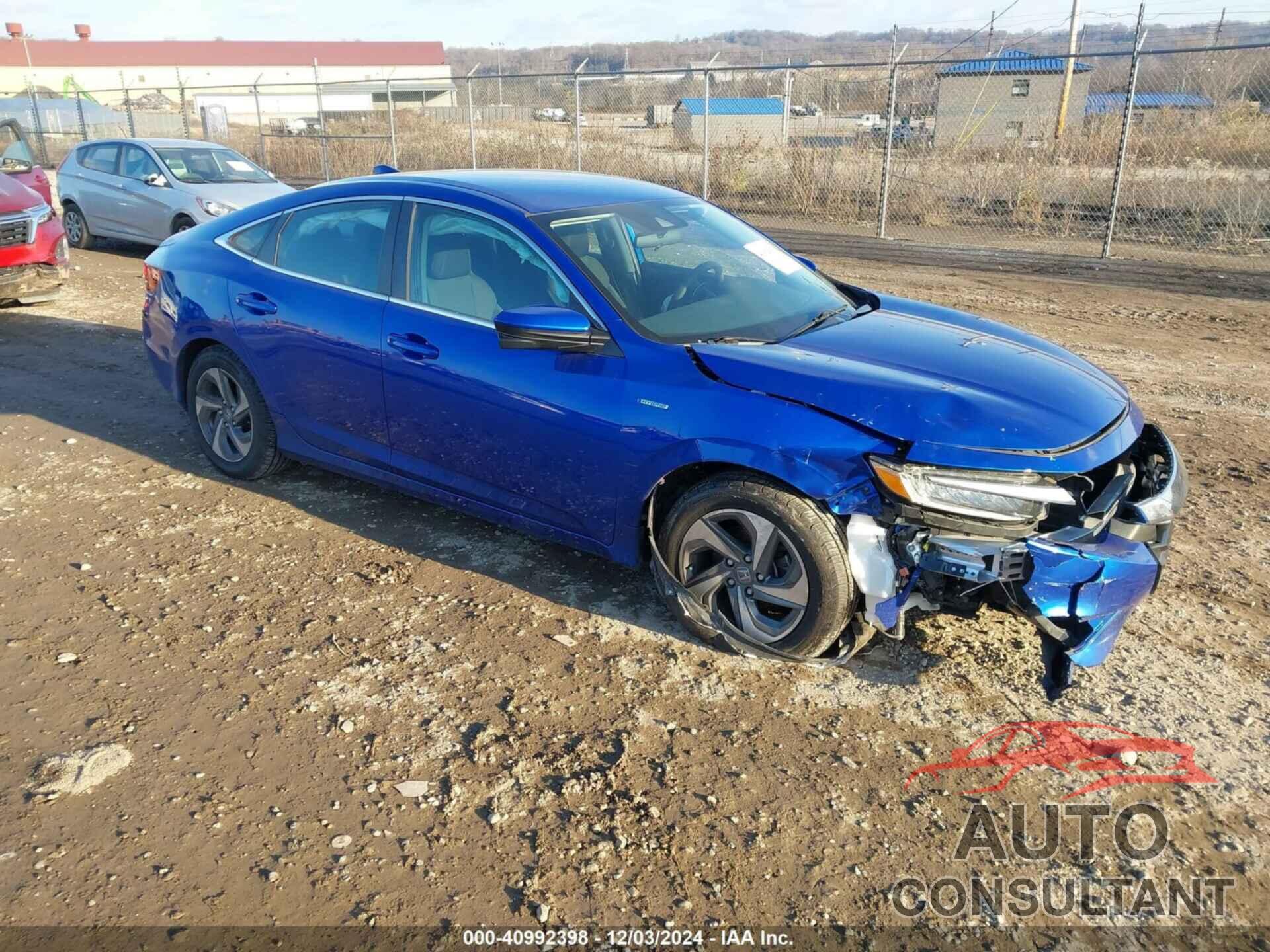 HONDA INSIGHT 2020 - 19XZE4F53LE012027