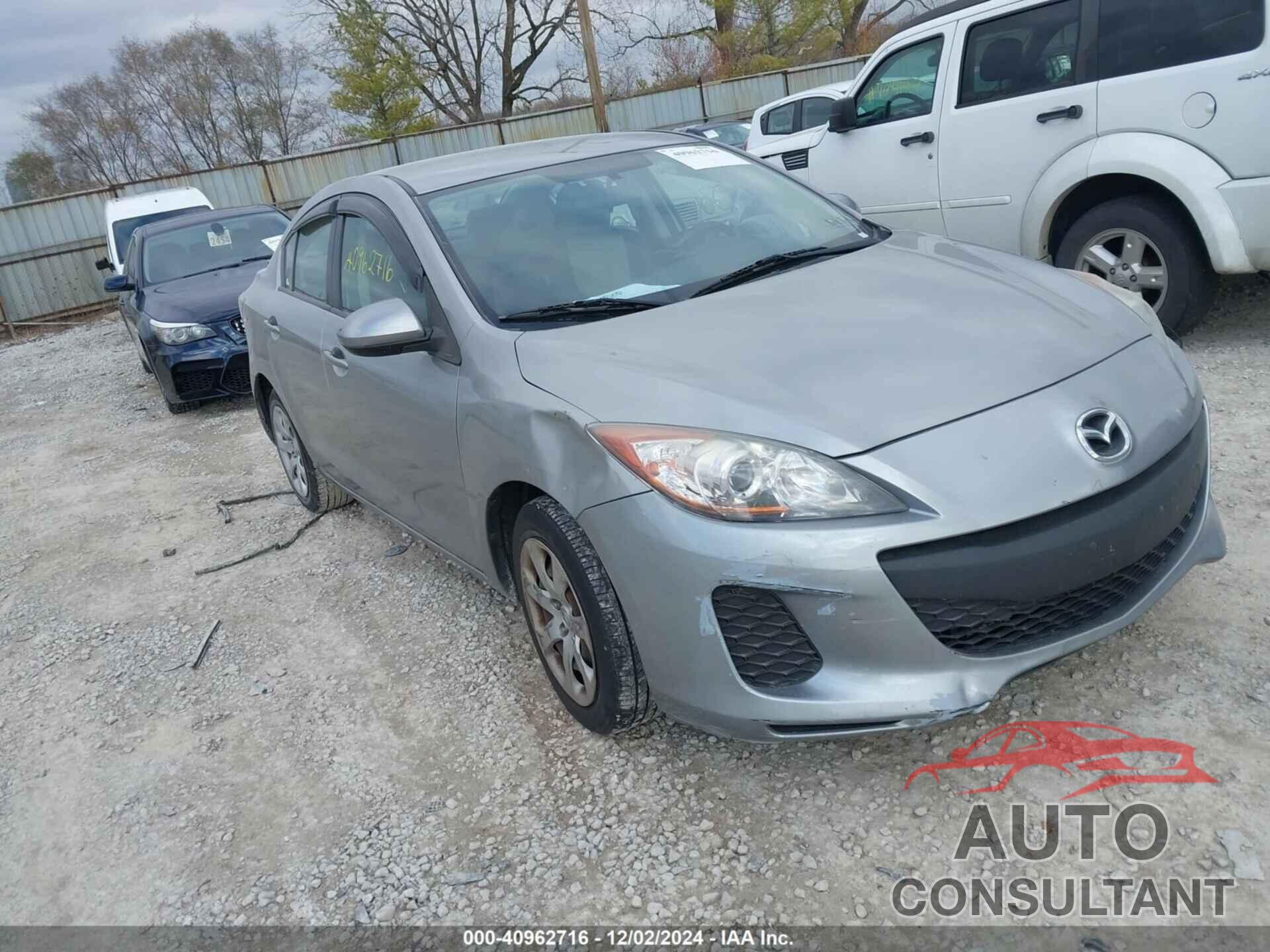 MAZDA MAZDA3 2013 - JM1BL1TGXD1767272