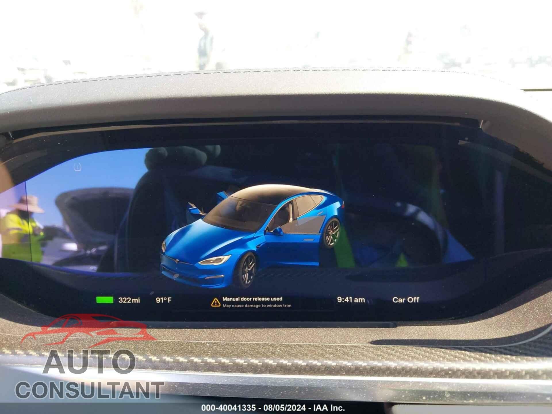 TESLA MODEL S 2021 - 5YJSA1E69MF452352