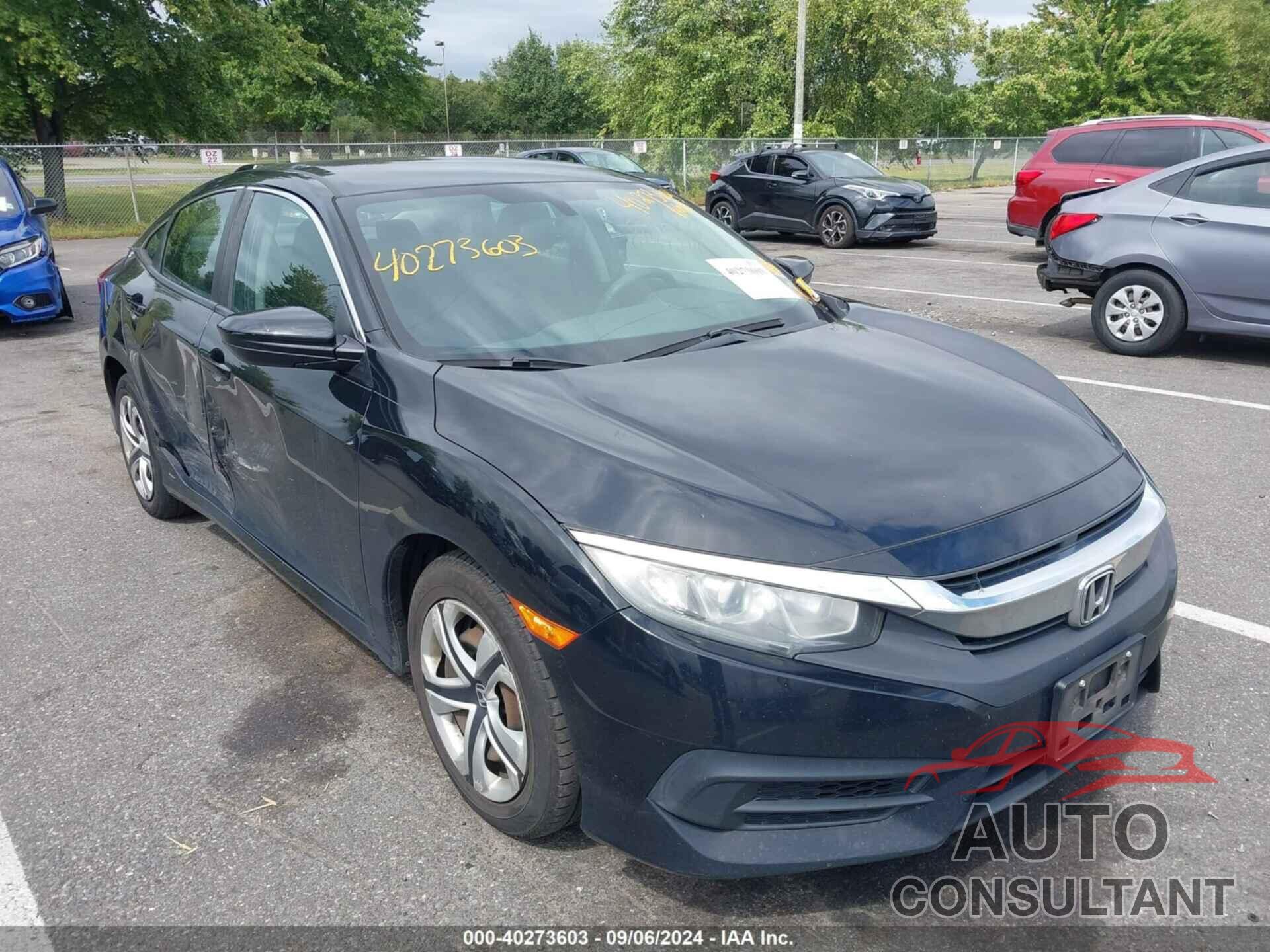 HONDA CIVIC 2016 - 19XFC2F54GE200428