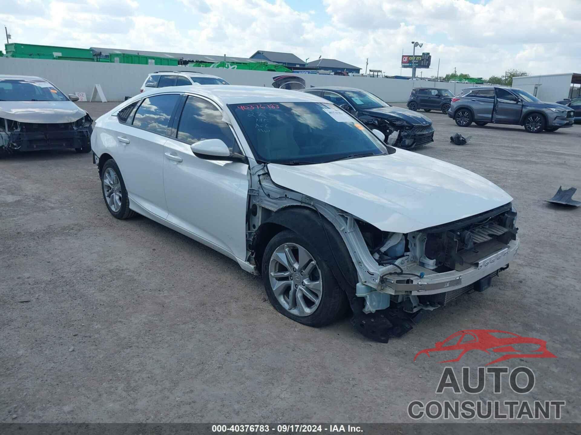 HONDA ACCORD 2018 - 1HGCV1F17JA226389