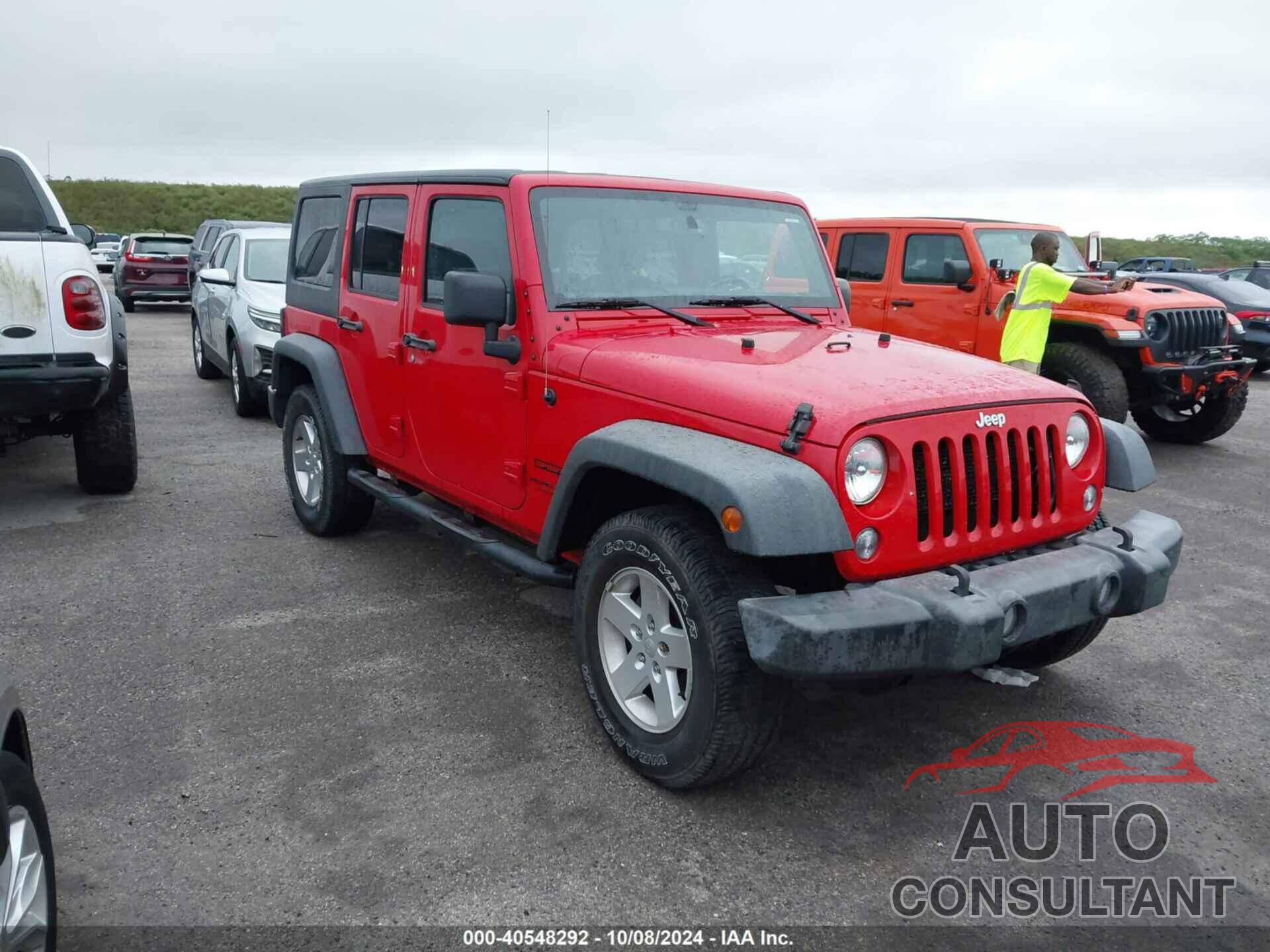 JEEP WRANGLER UNLIMITED 2018 - 1C4BJWDG2JL897547