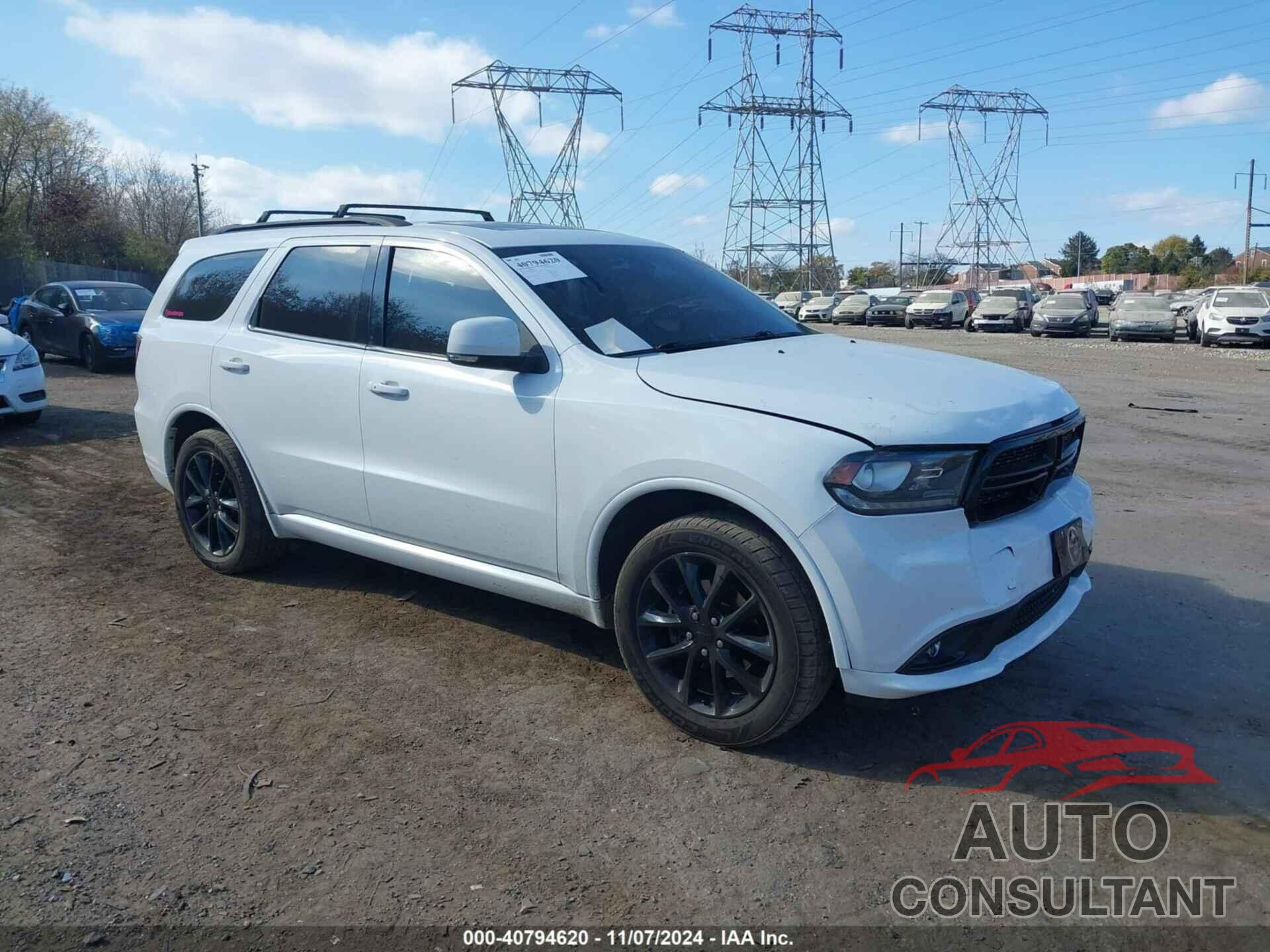 DODGE DURANGO 2017 - 1C4RDJDG6HC839296