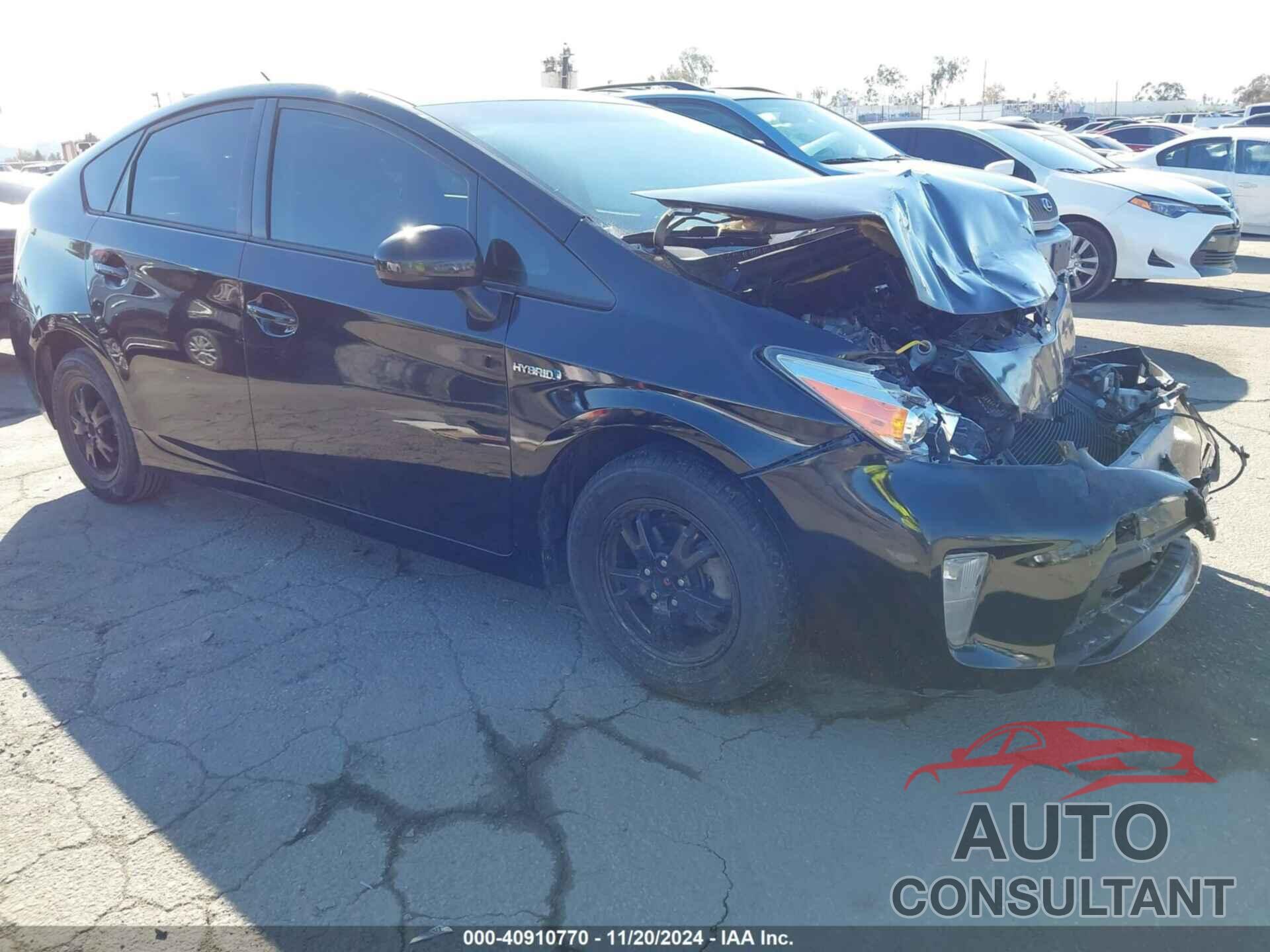 TOYOTA PRIUS 2013 - JTDKN3DU9D5542487