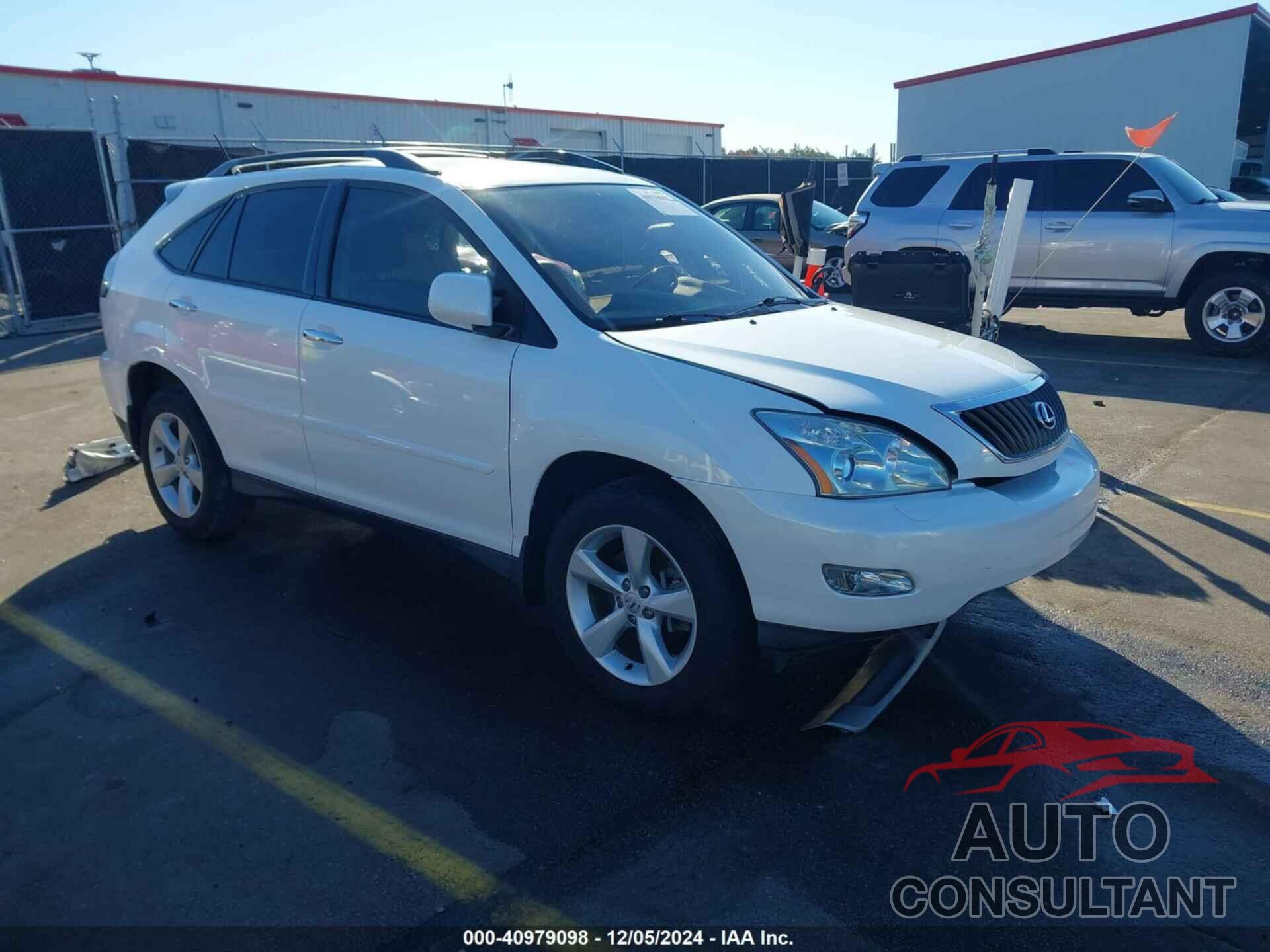 LEXUS RX 350 2009 - 2T2GK31U69C058981