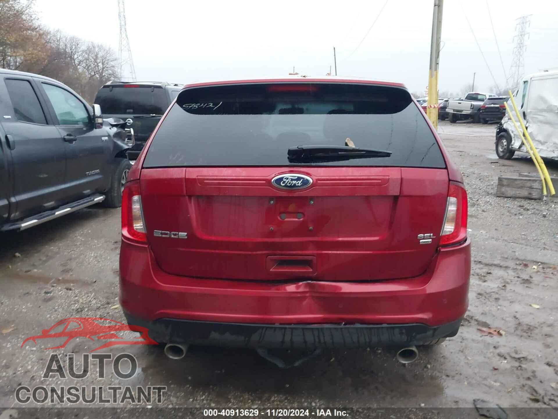 FORD EDGE 2013 - 2FMDK4JC3DBE10643