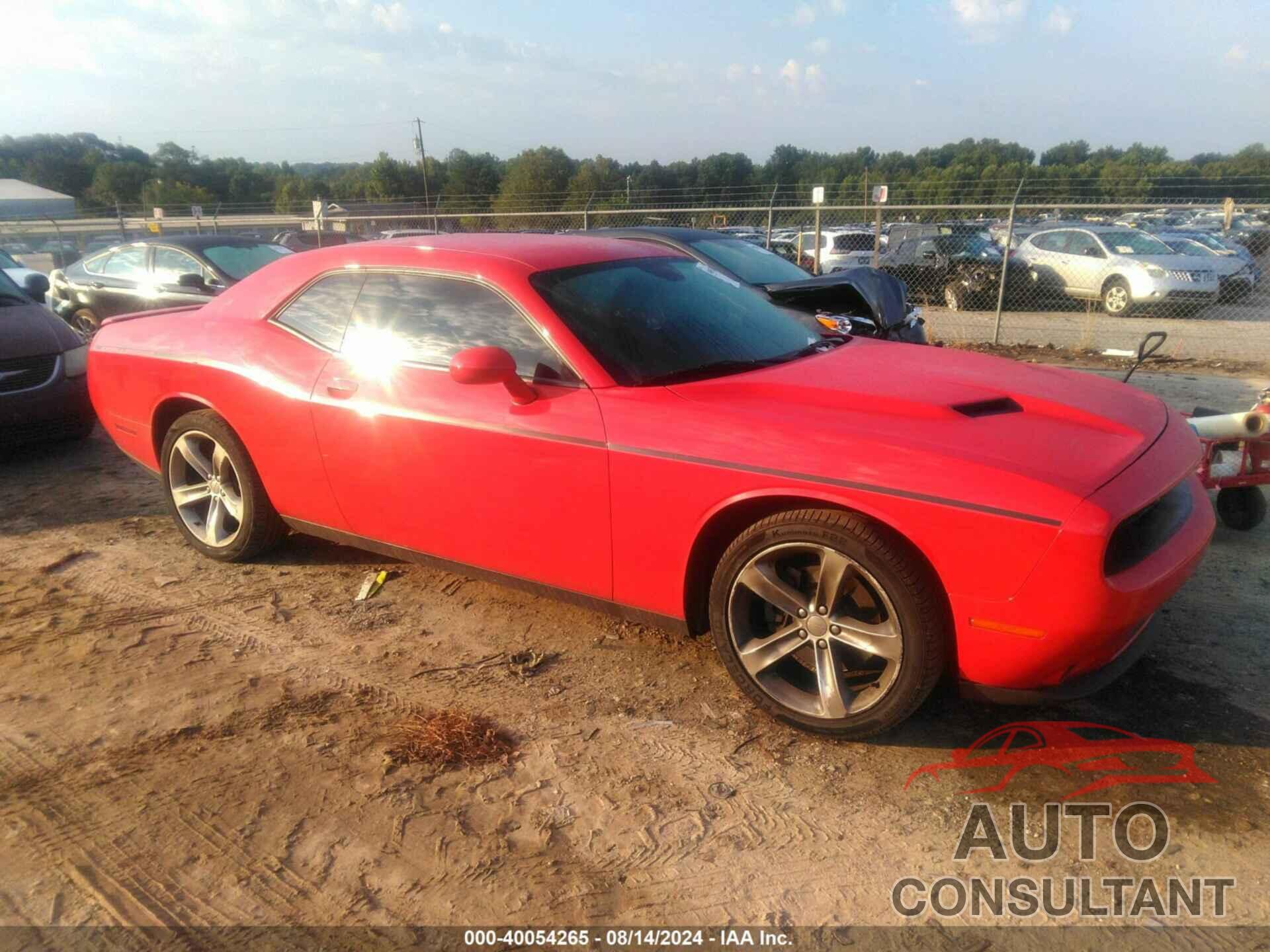 DODGE CHALLENGER 2016 - 2C3CDZAGXGH291053