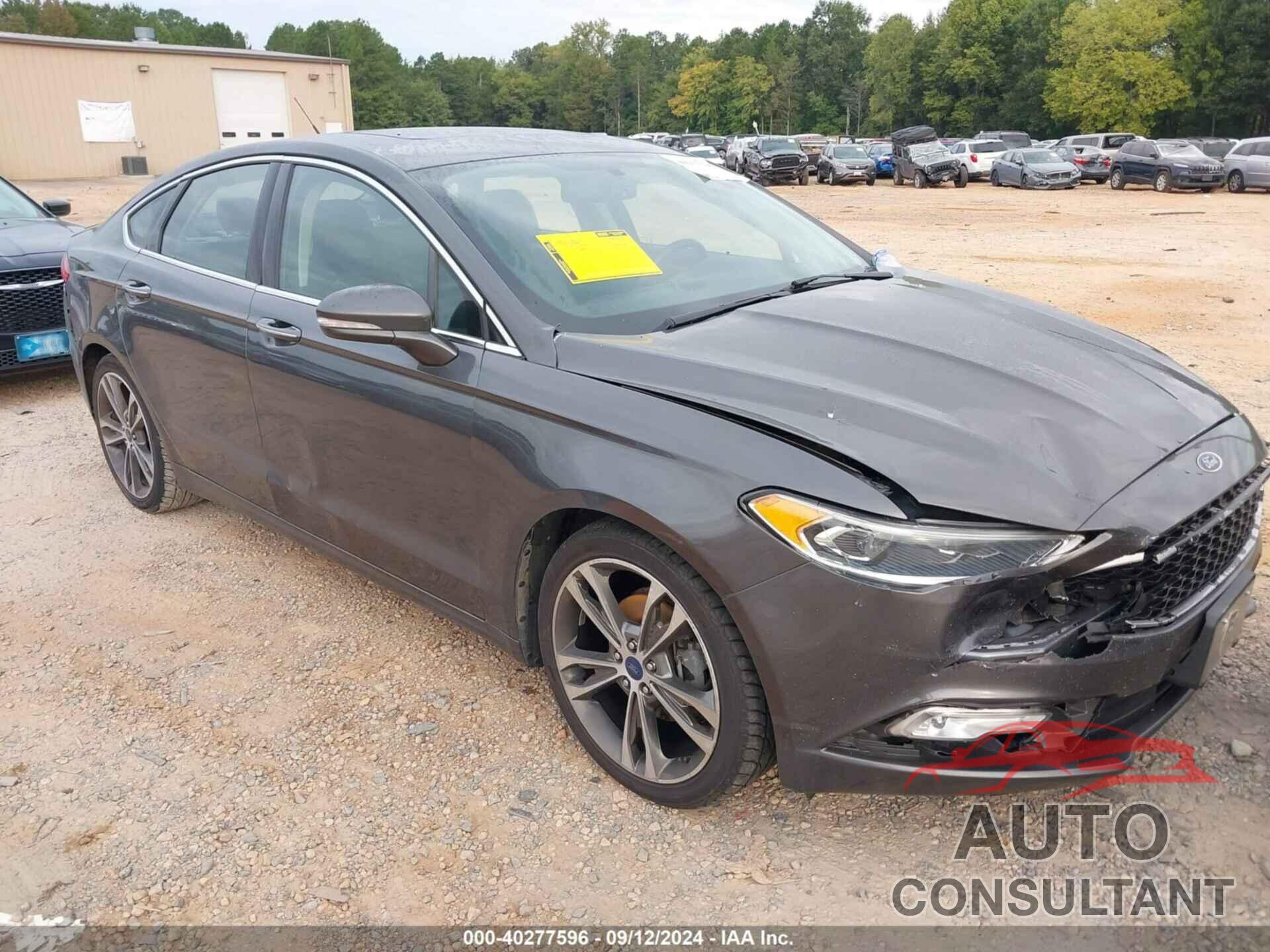 FORD FUSION 2017 - 3FA6P0K96HR117035