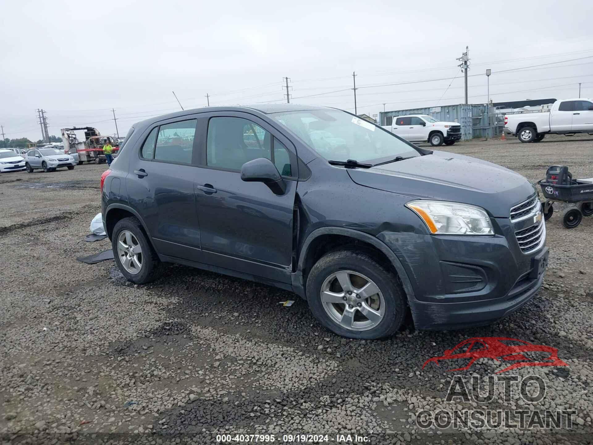 CHEVROLET TRAX 2016 - 3GNCJNSBXGL123198