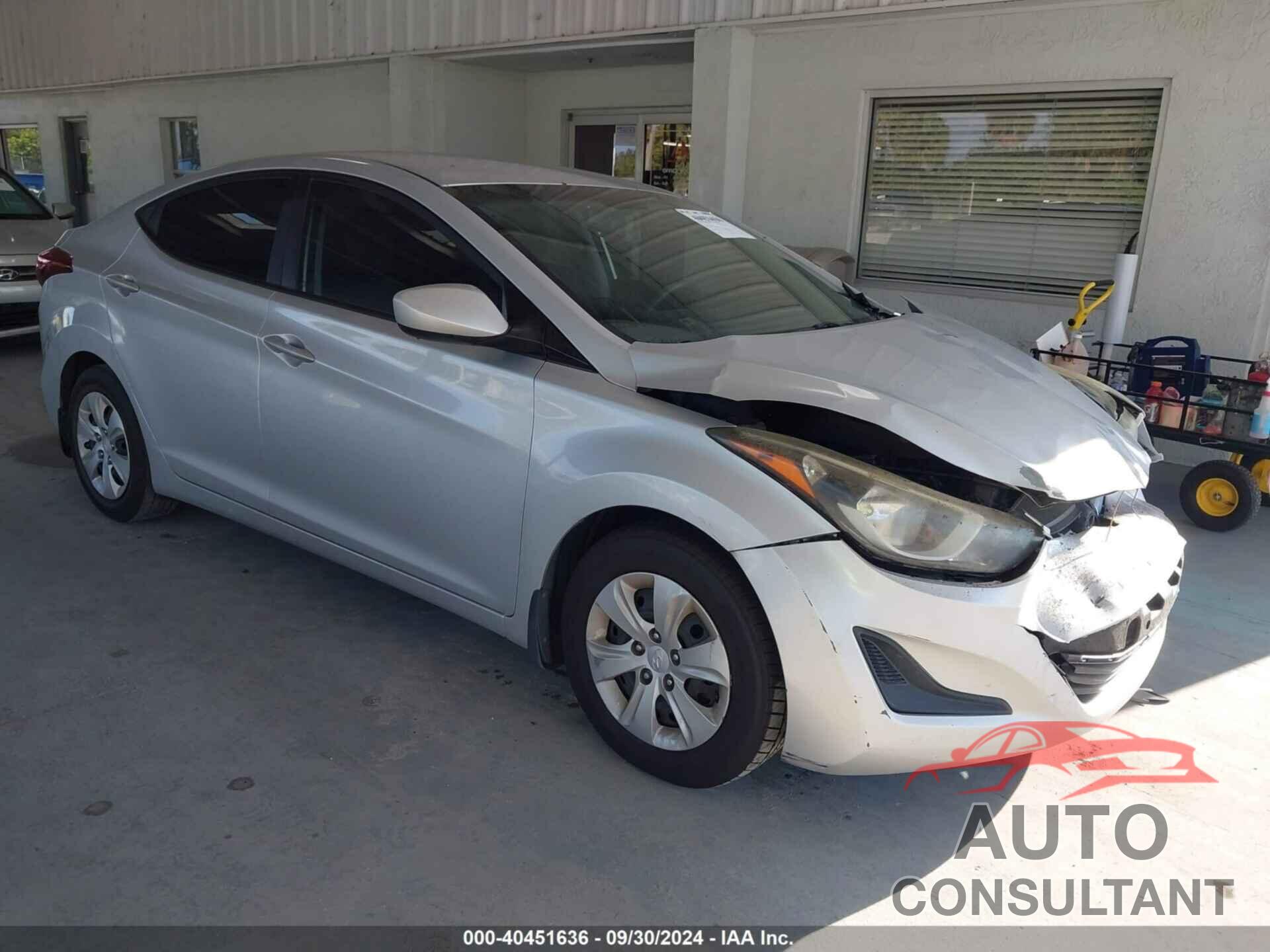 HYUNDAI ELANTRA 2016 - 5NPDH4AE3GH785204