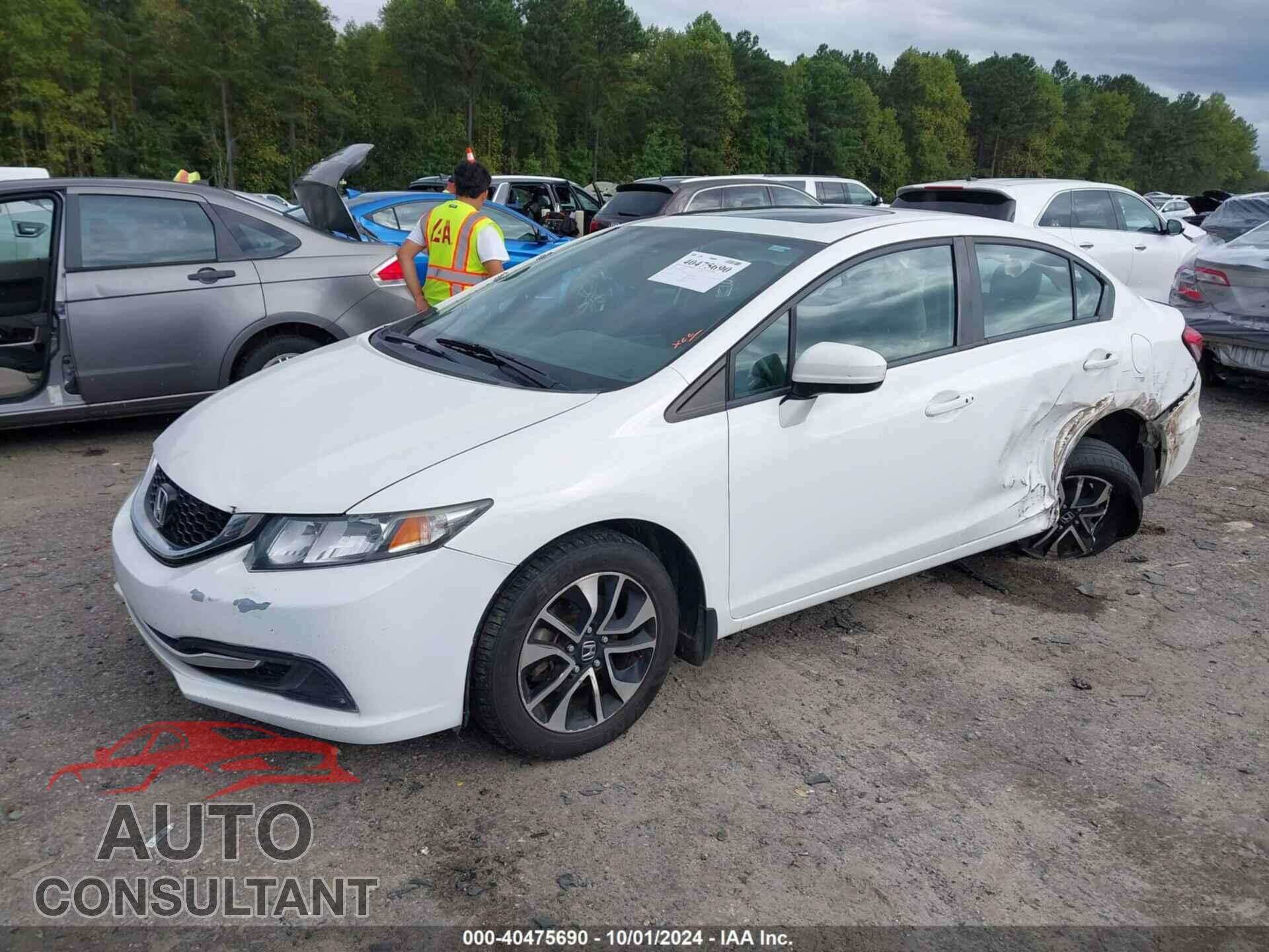 HONDA CIVIC 2014 - 19XFB2F84EE047480