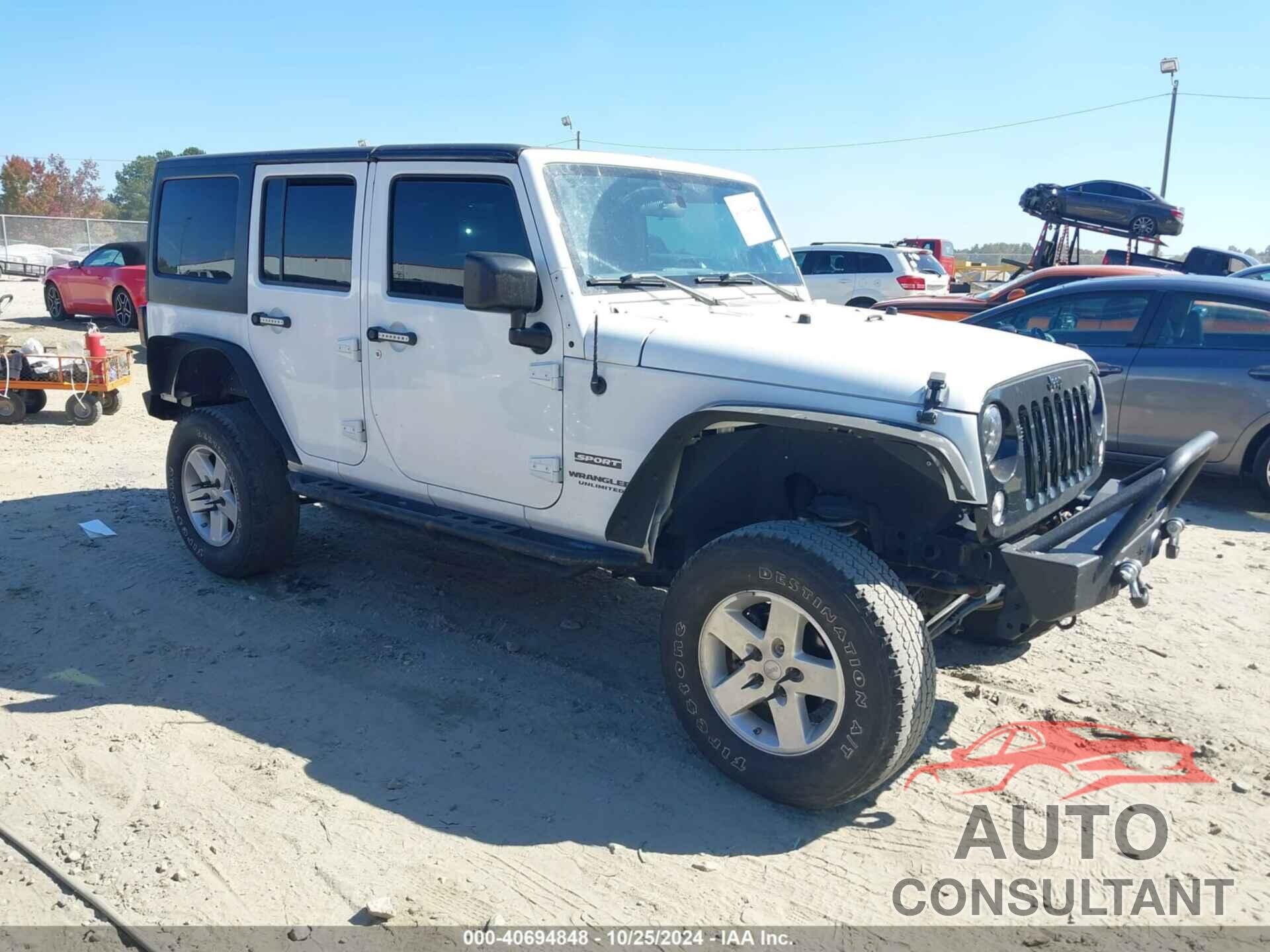 JEEP WRANGLER UNLIMITED 2017 - 1C4BJWDG7HL746522