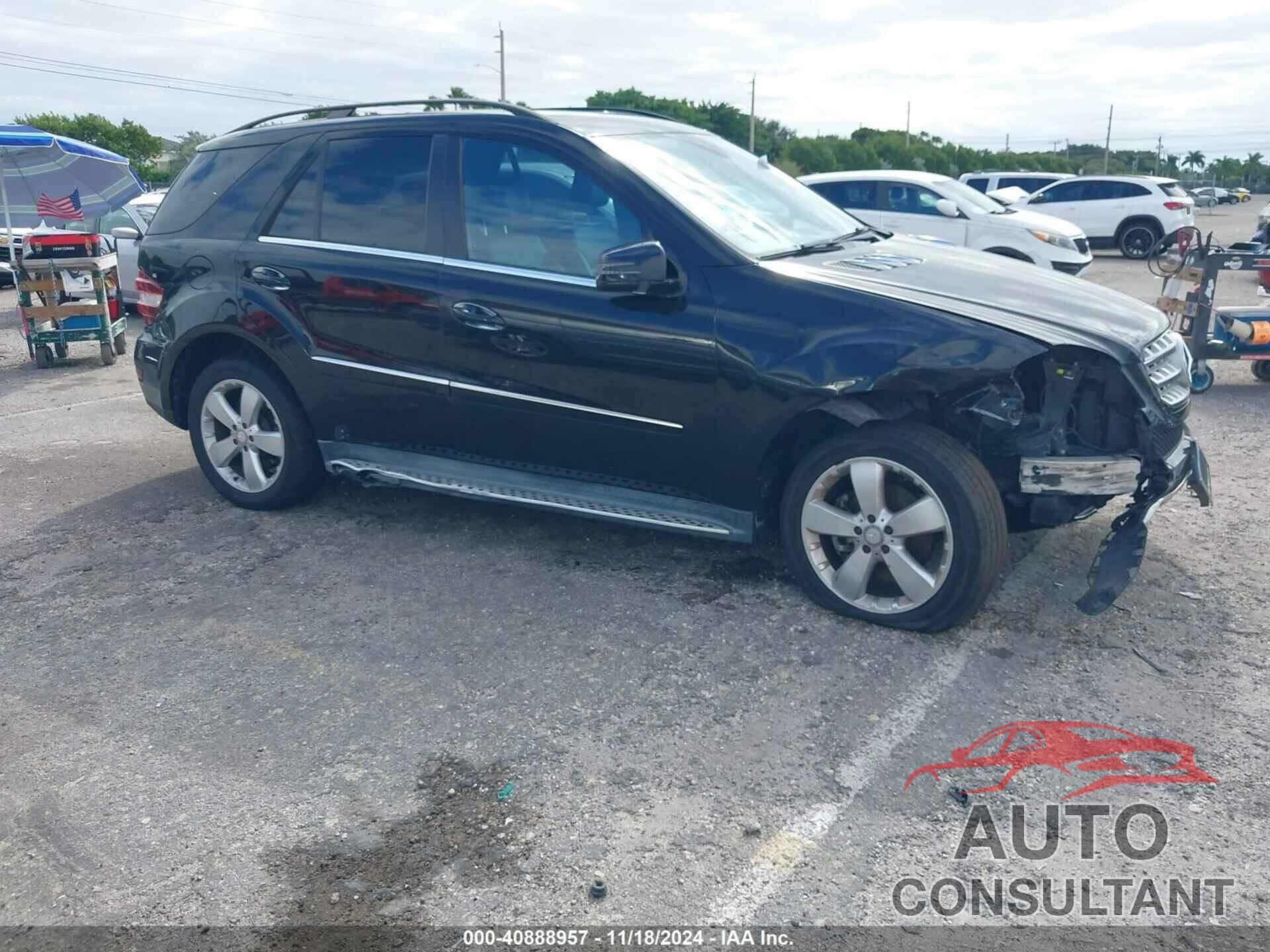 MERCEDES-BENZ ML 350 2011 - 4JGBB8GB9BA716168