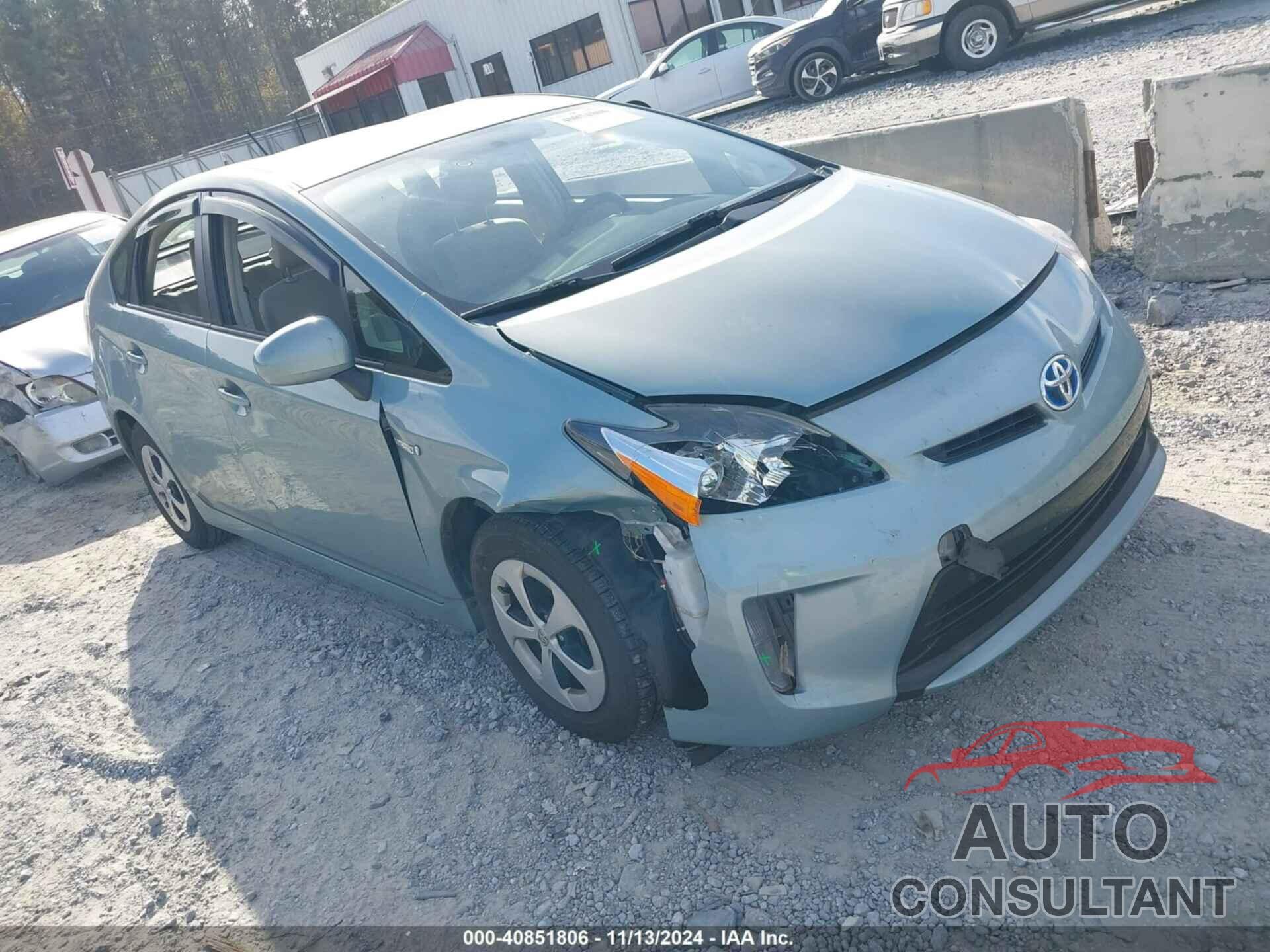 TOYOTA PRIUS 2015 - JTDKN3DU1F1949536