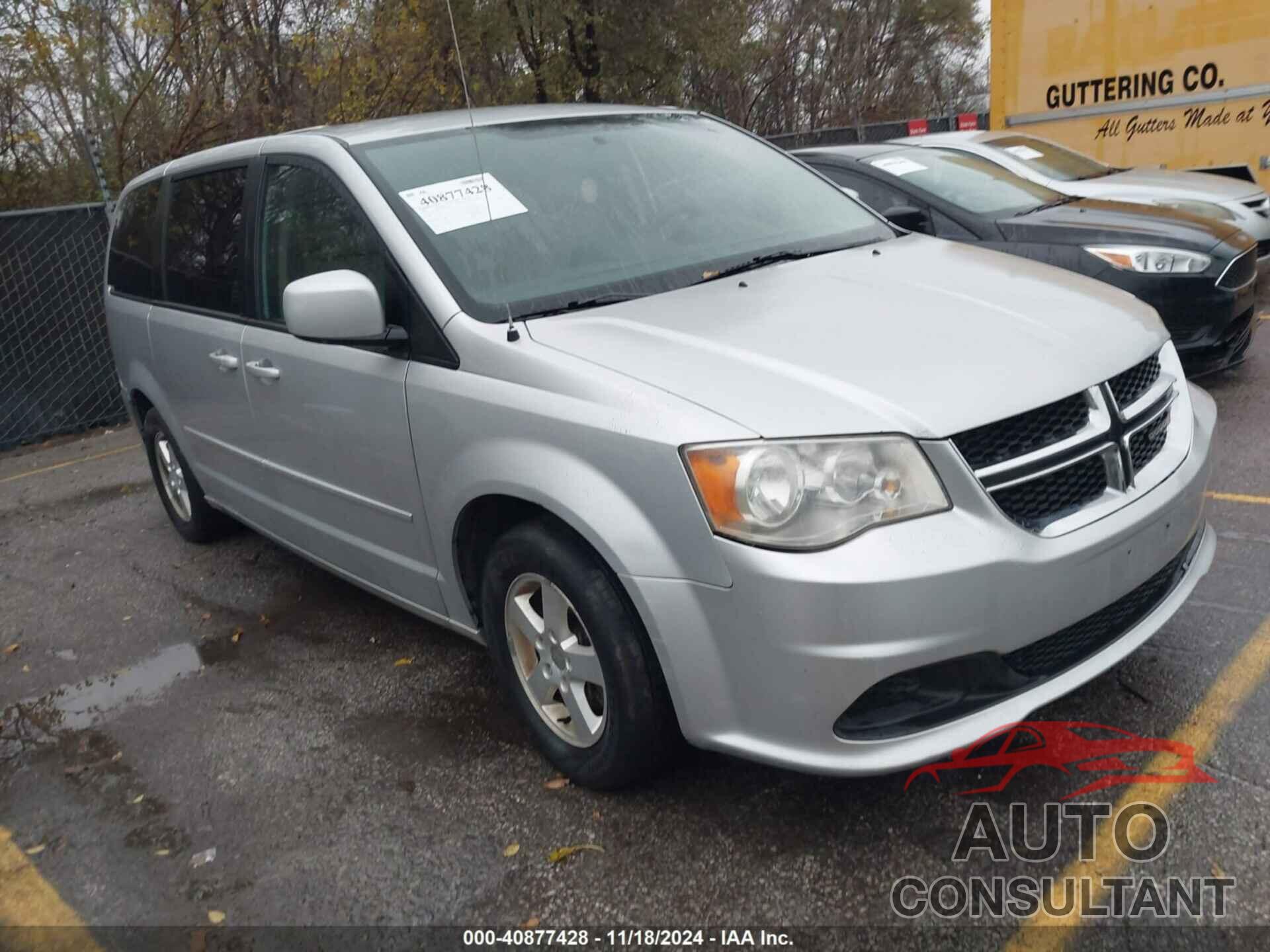 DODGE GRAND CARAVAN 2012 - 2C4RDGCGXCR310048