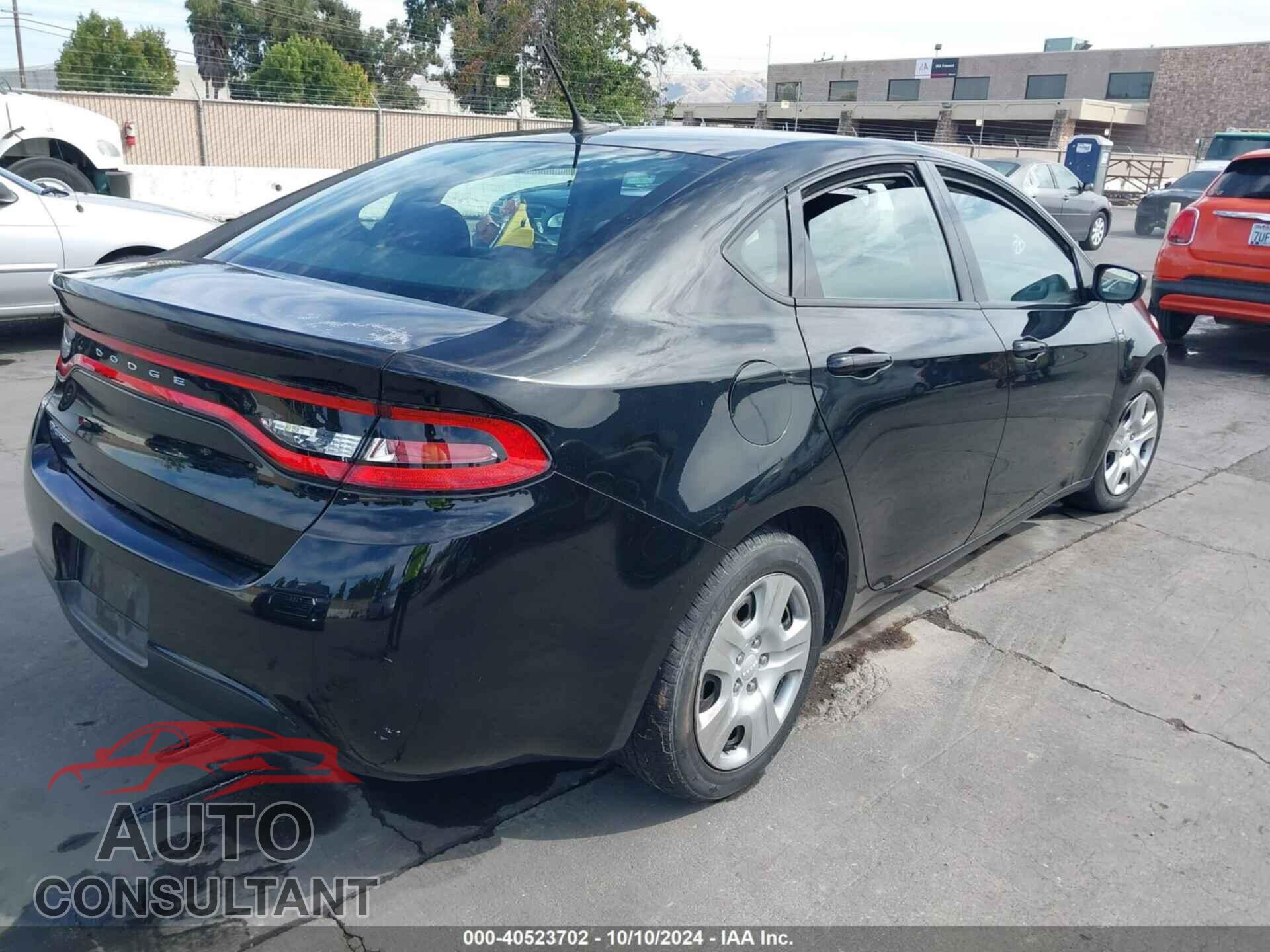 DODGE DART 2014 - 1C3CDFAA9ED801638