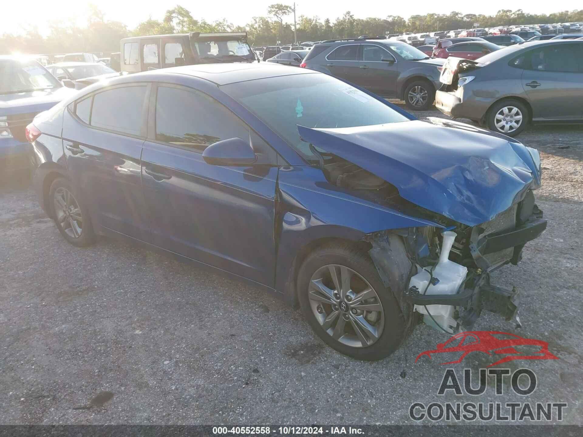 HYUNDAI ELANTRA 2017 - 5NPD84LF8HH146100