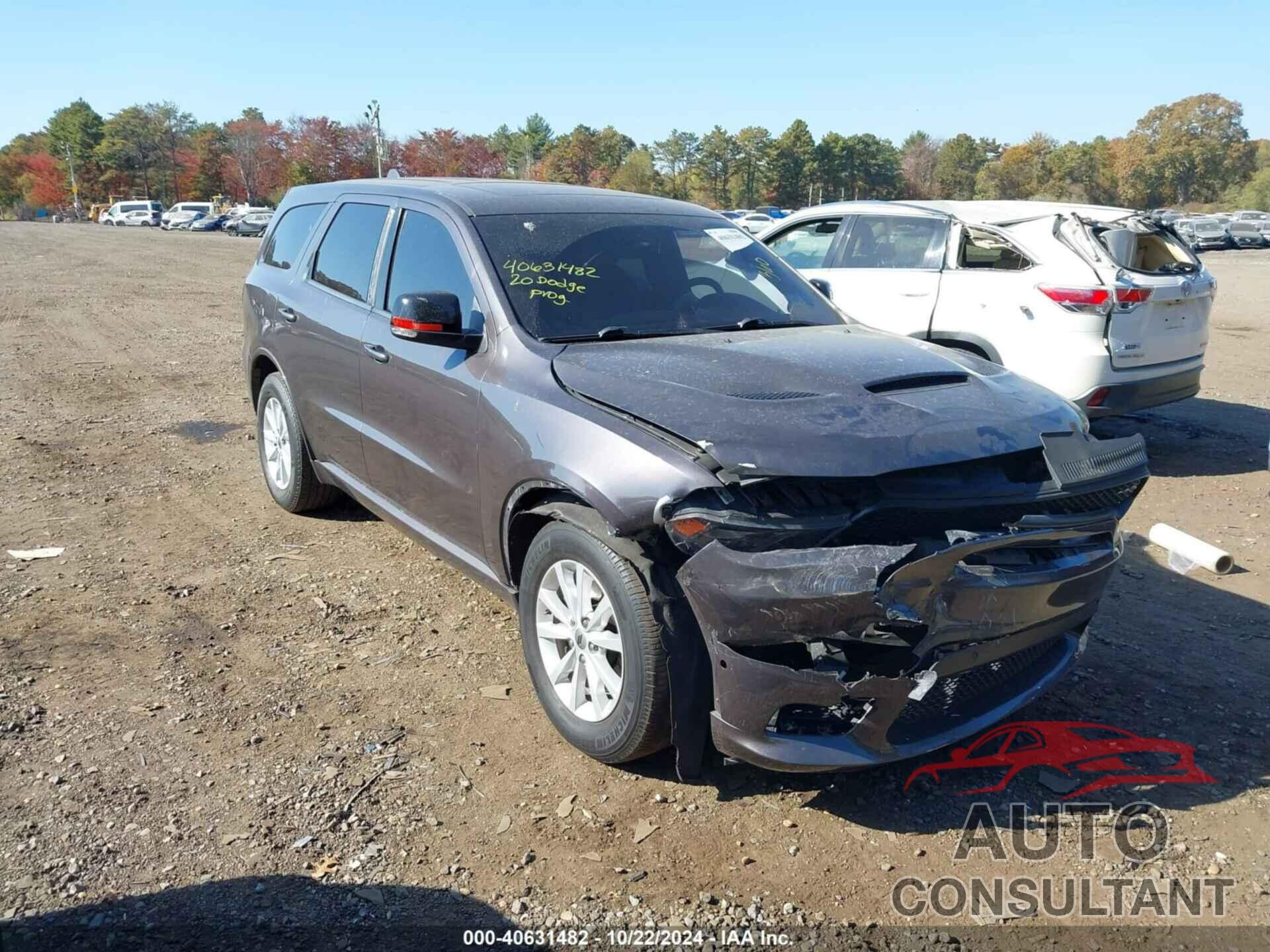 DODGE DURANGO 2020 - 1C4SDJCT9LC432324