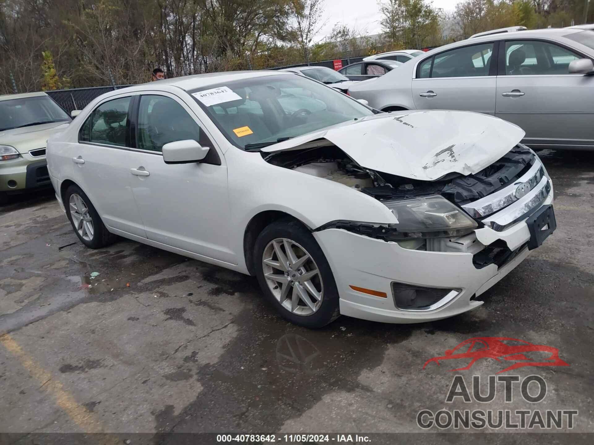 FORD FUSION 2012 - 3FAHP0JG6CR139053