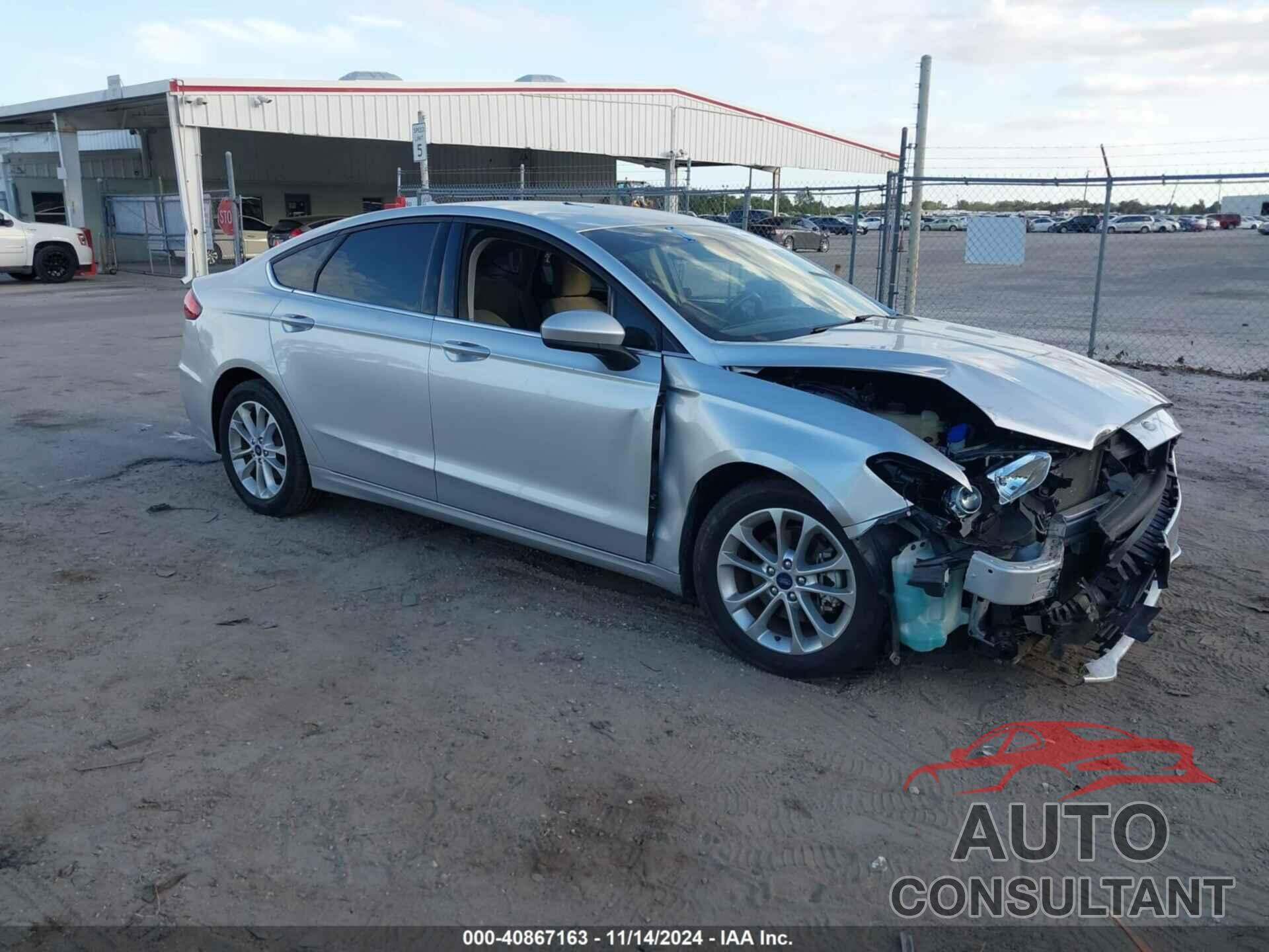 FORD FUSION 2019 - 3FA6P0HD9KR161937