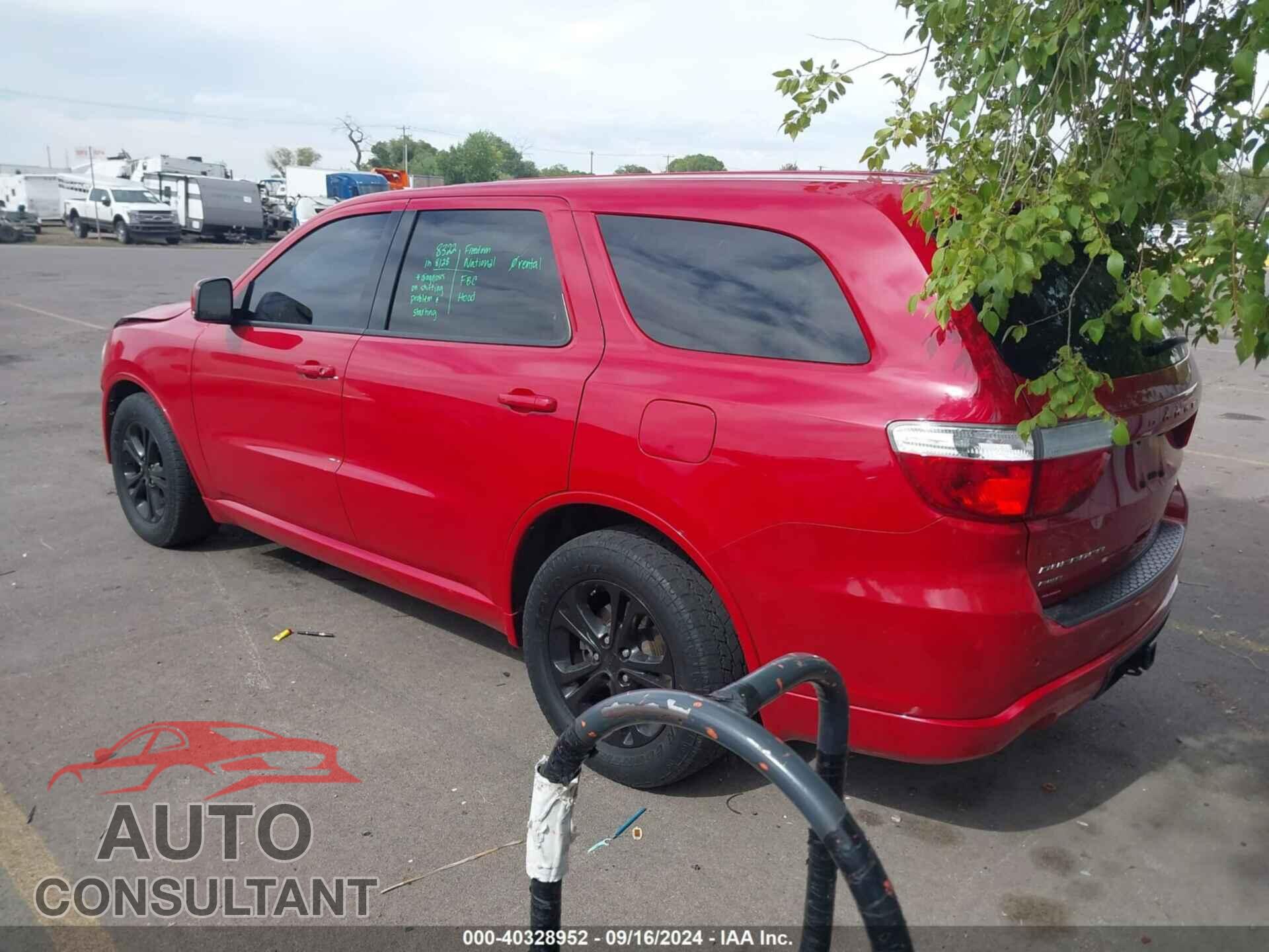 DODGE DURANGO 2012 - 1C4SDJCT9CC277788