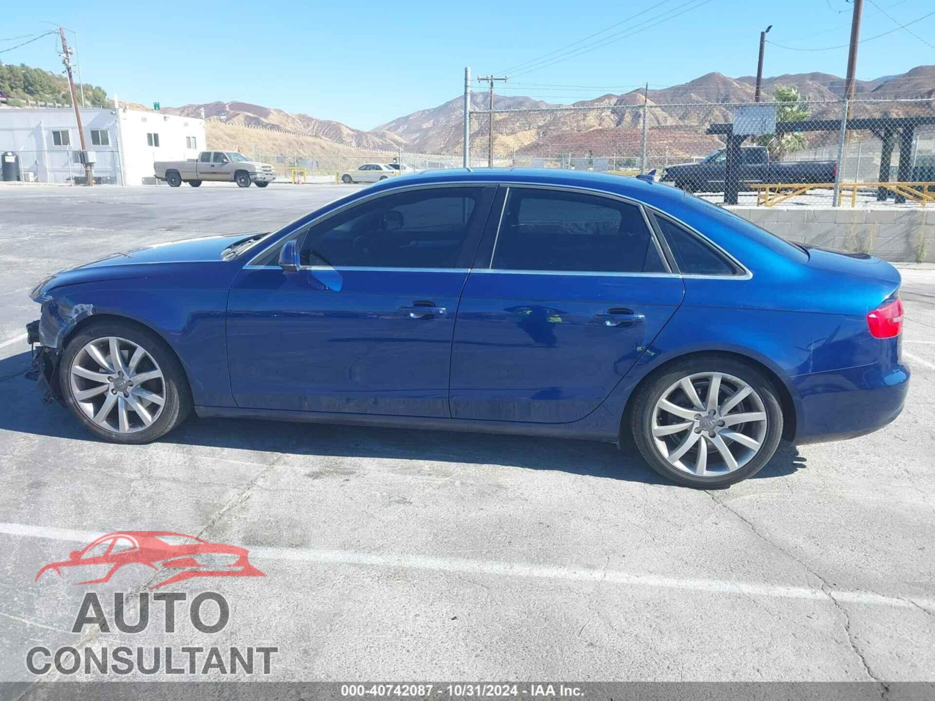 AUDI A4 2013 - WAUFFAFL1DN045969