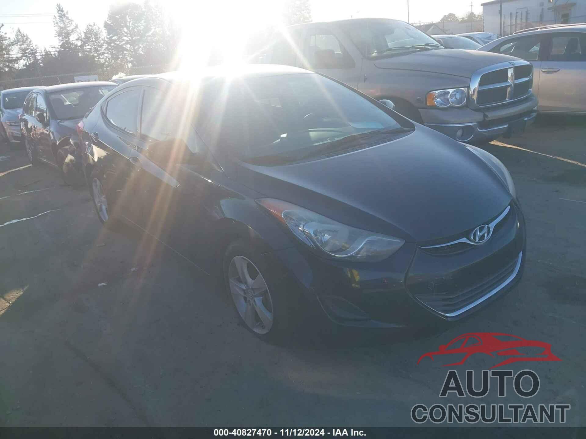 HYUNDAI ELANTRA 2013 - 5NPDH4AE9DH243231