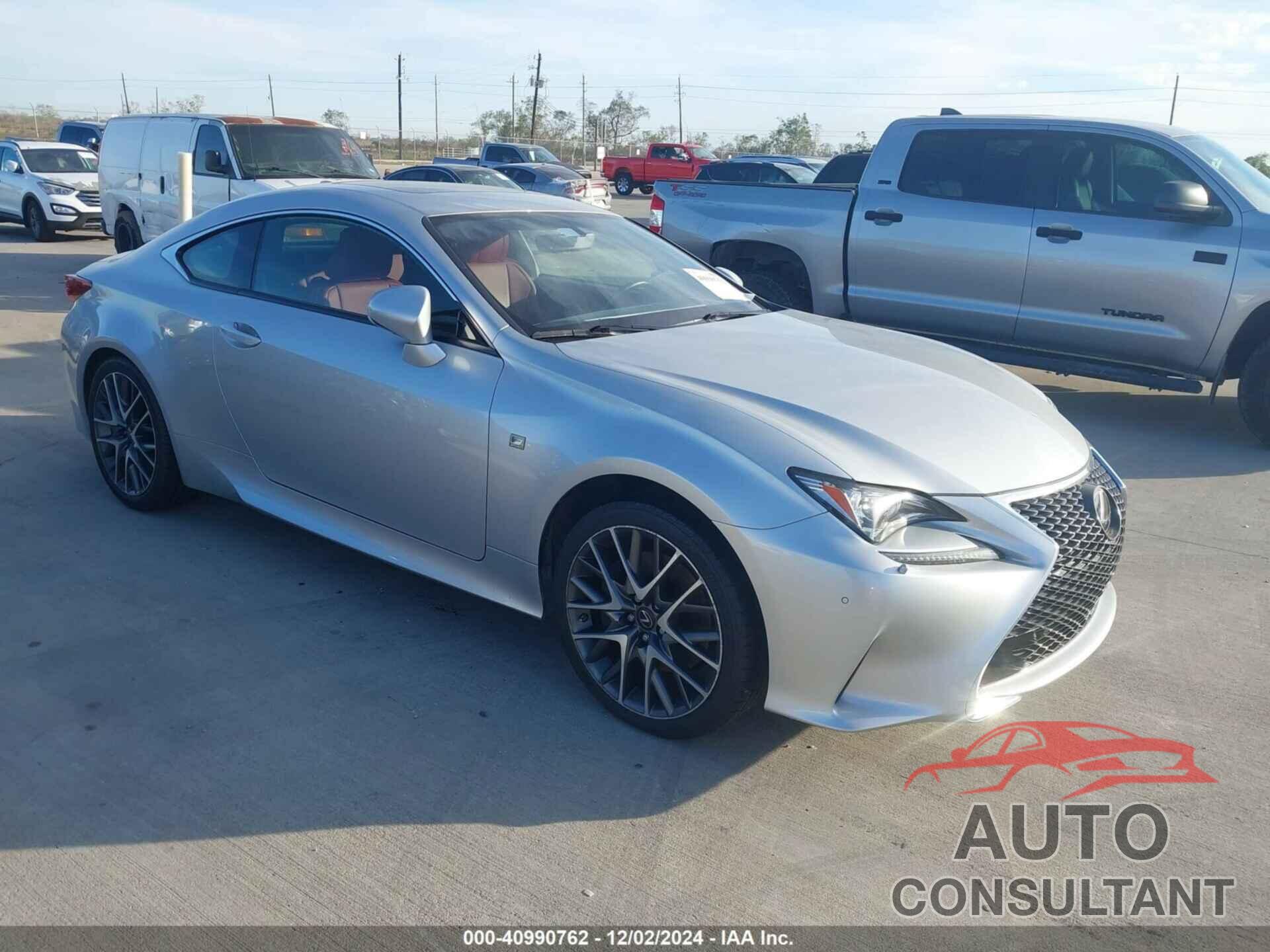 LEXUS RC 300 2017 - JTHSM5BC9H5002702