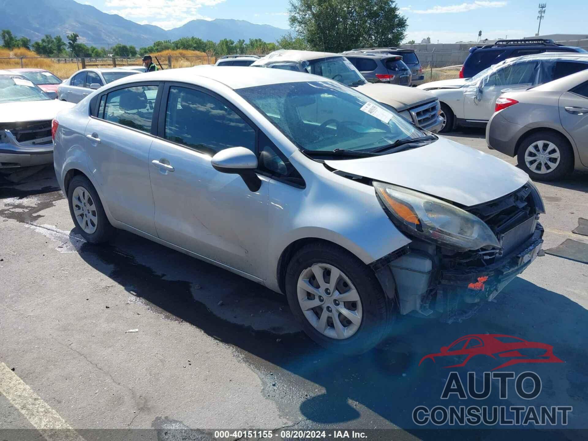 KIA RIO 2015 - KNADM4A34F6504155