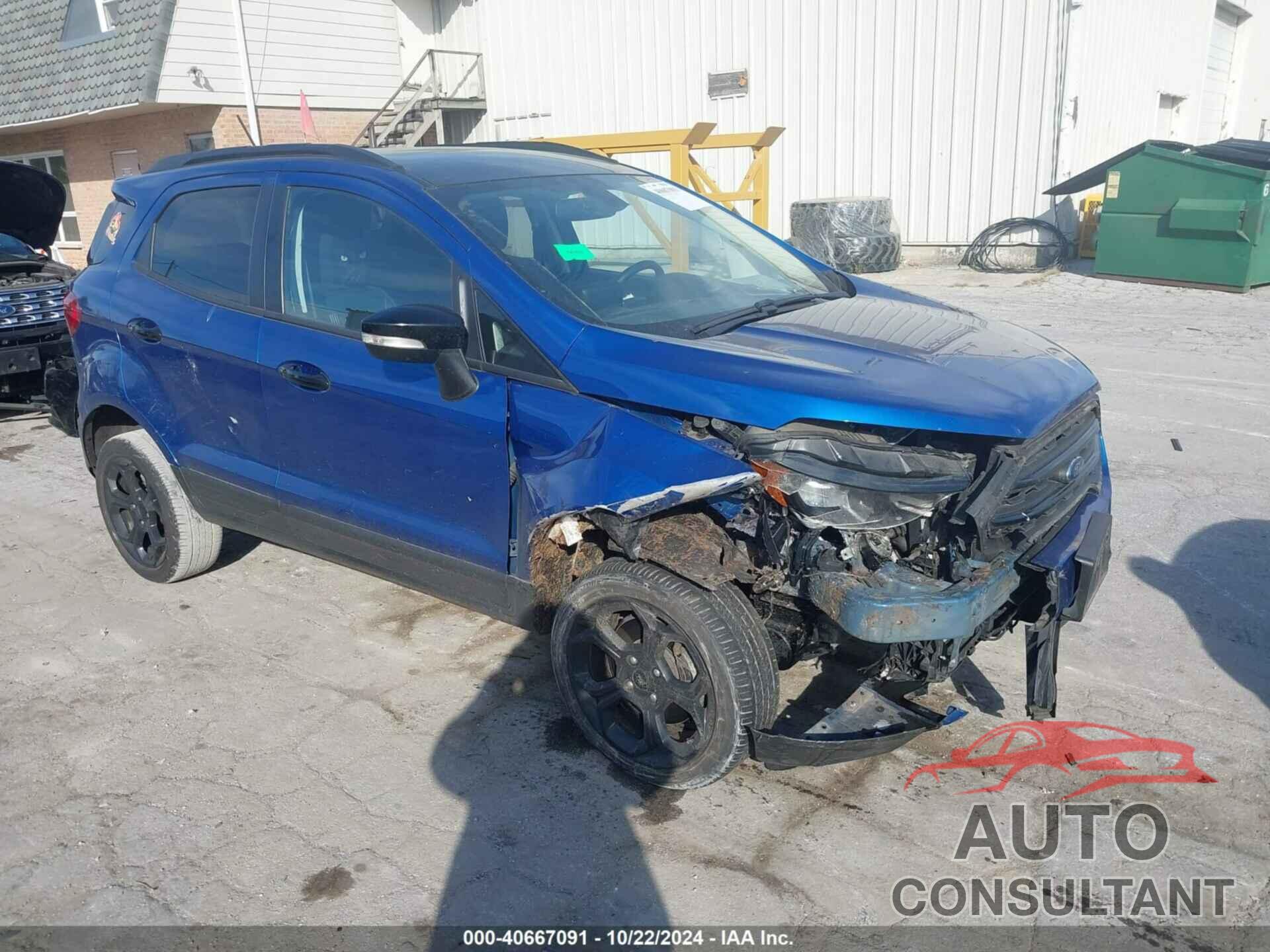 FORD ECOSPORT 2021 - MAJ6S3JL2MC422361