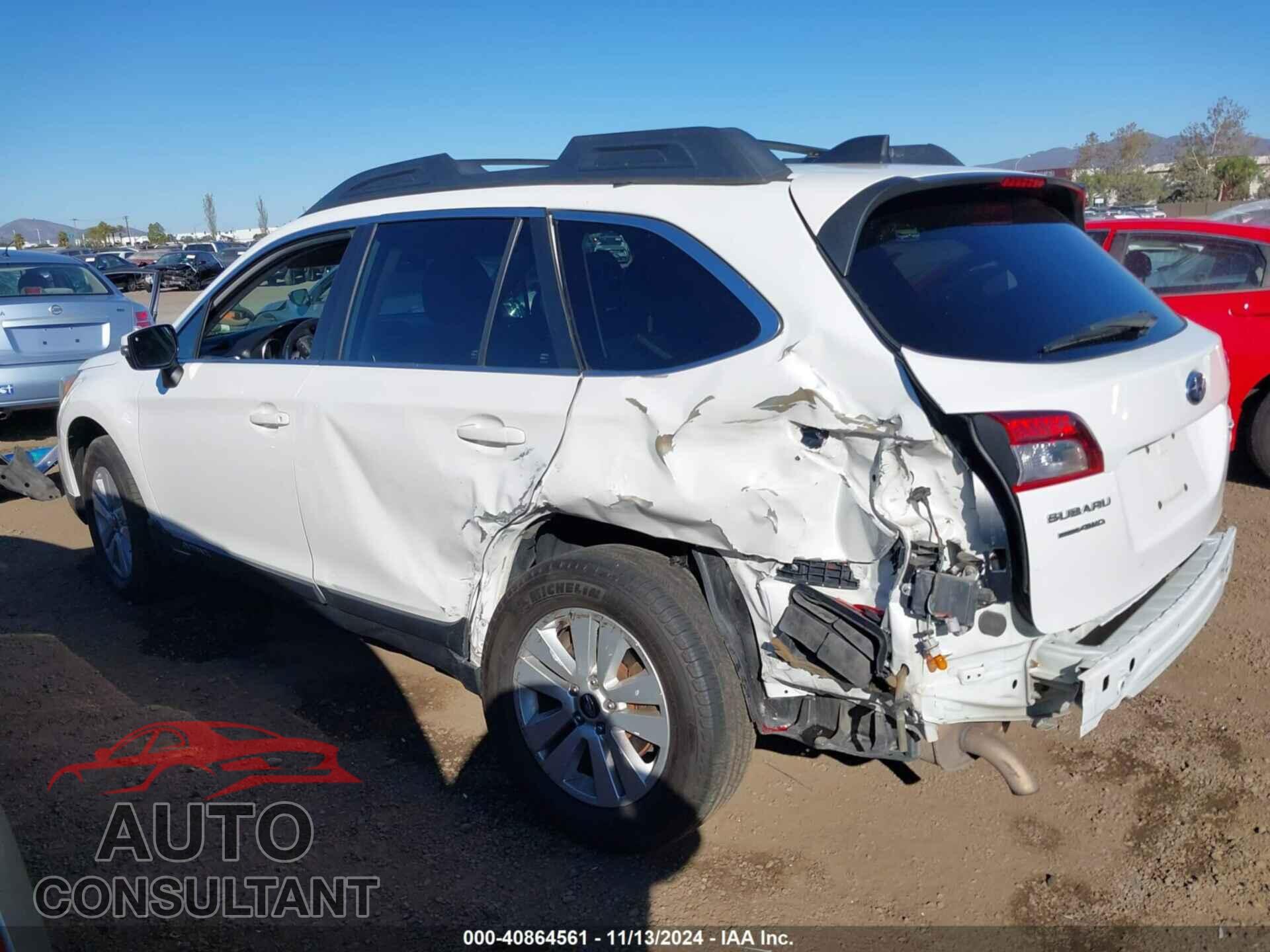 SUBARU OUTBACK 2016 - 4S4BSAHC8G3321697