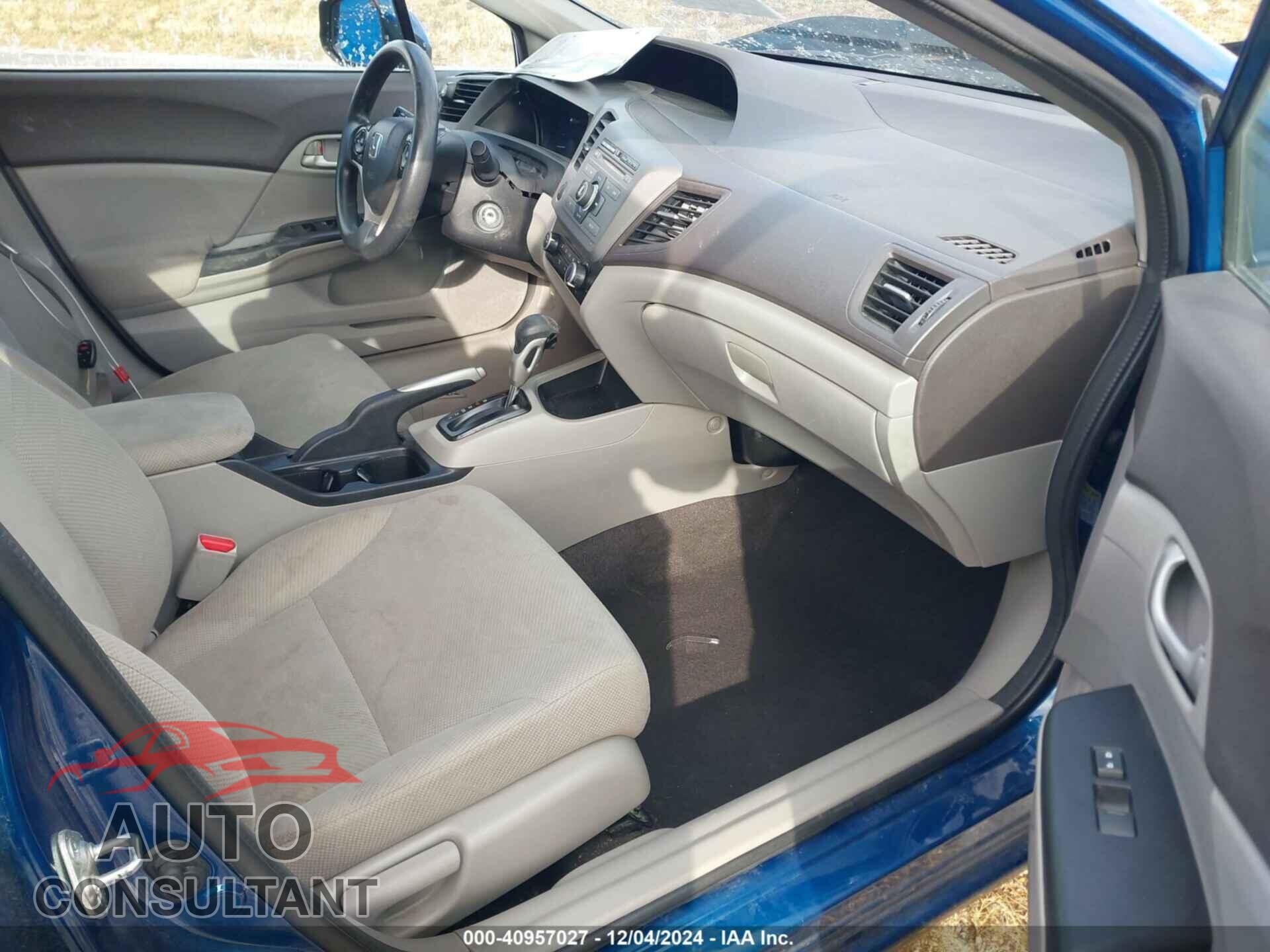 HONDA CIVIC 2012 - 19XFB2F5XCE077294