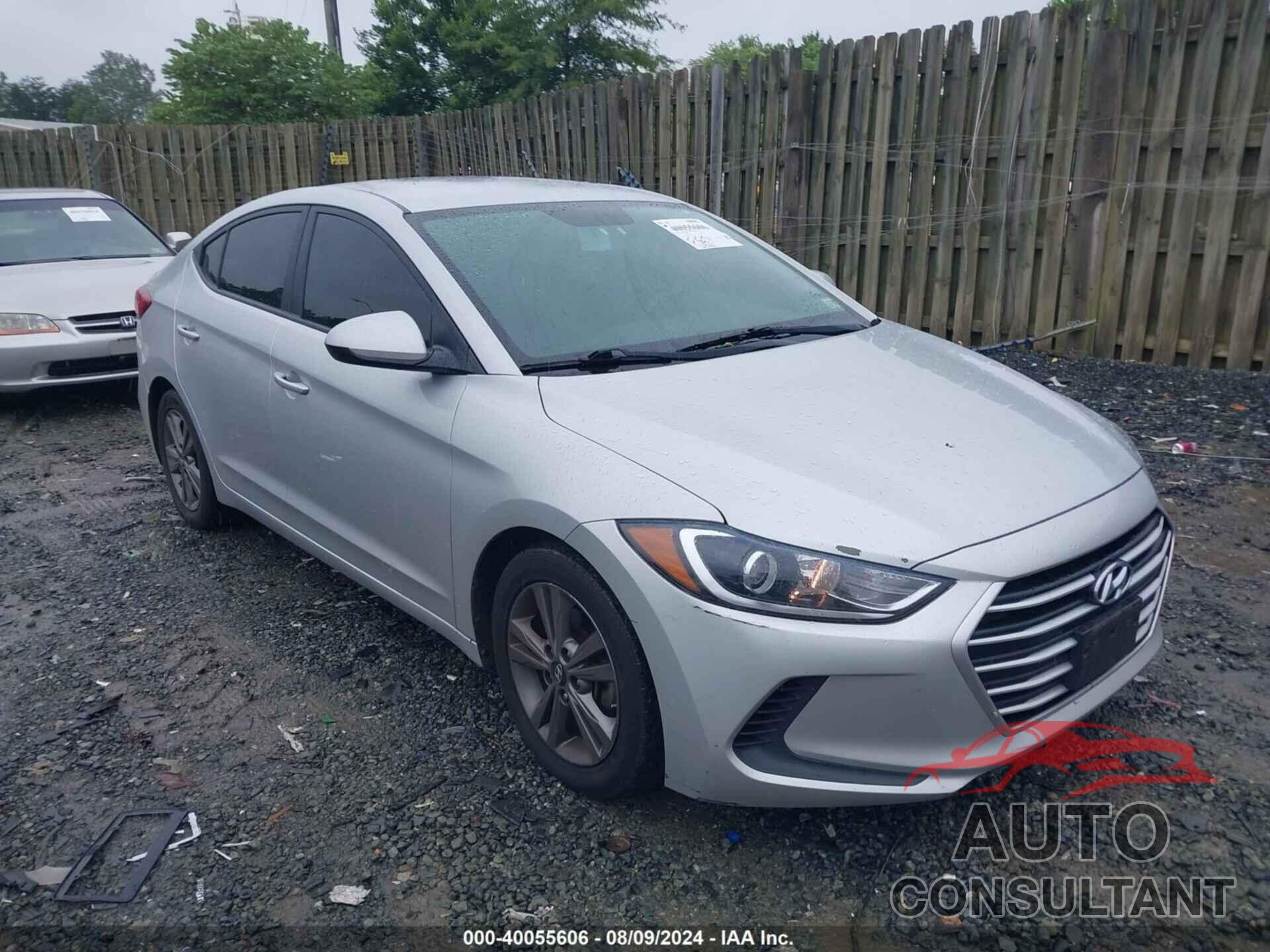 HYUNDAI ELANTRA 2018 - 5NPD84LF7JH253855