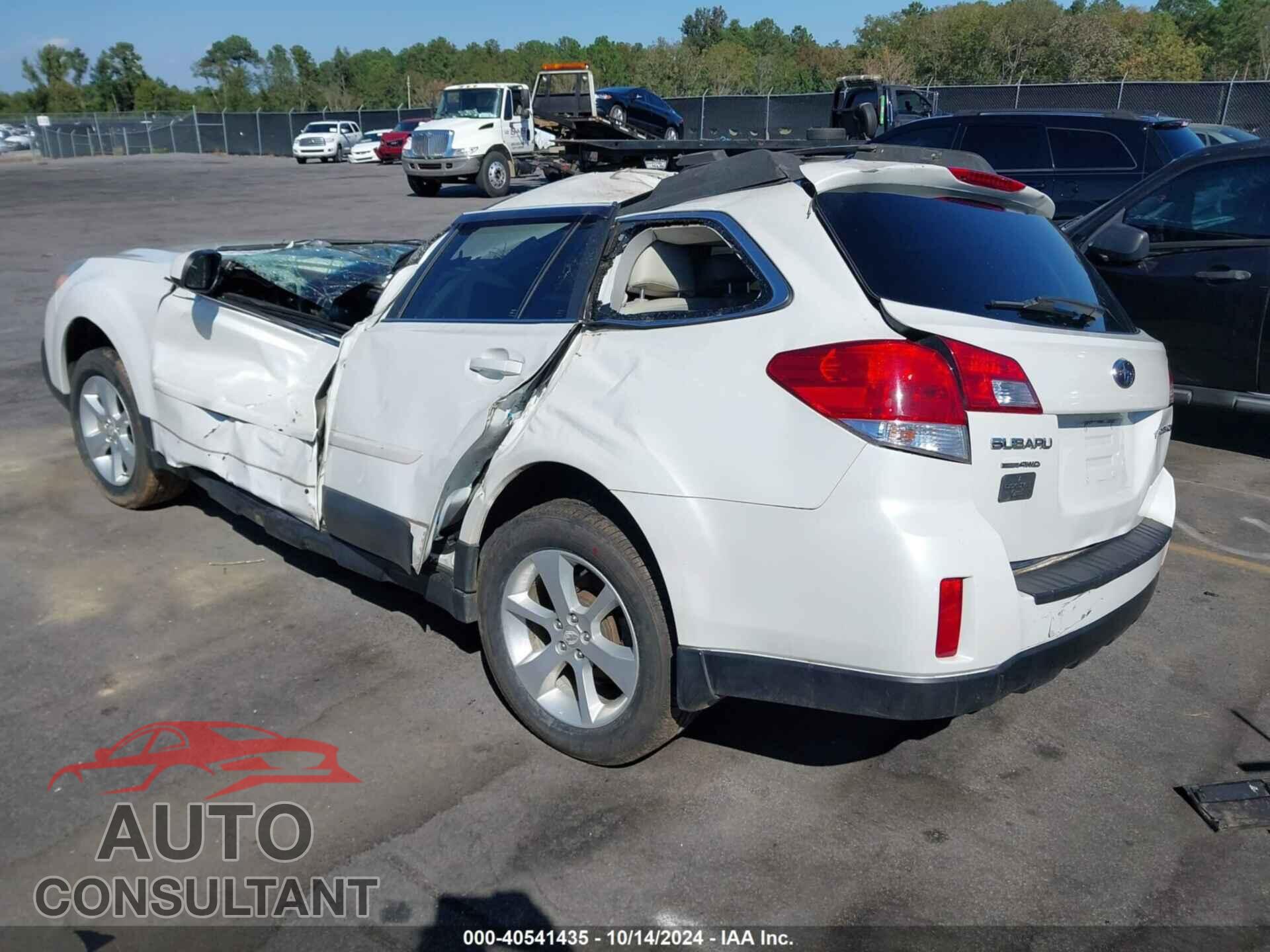 SUBARU OUTBACK 2013 - 4S4BRCCC8D3272298