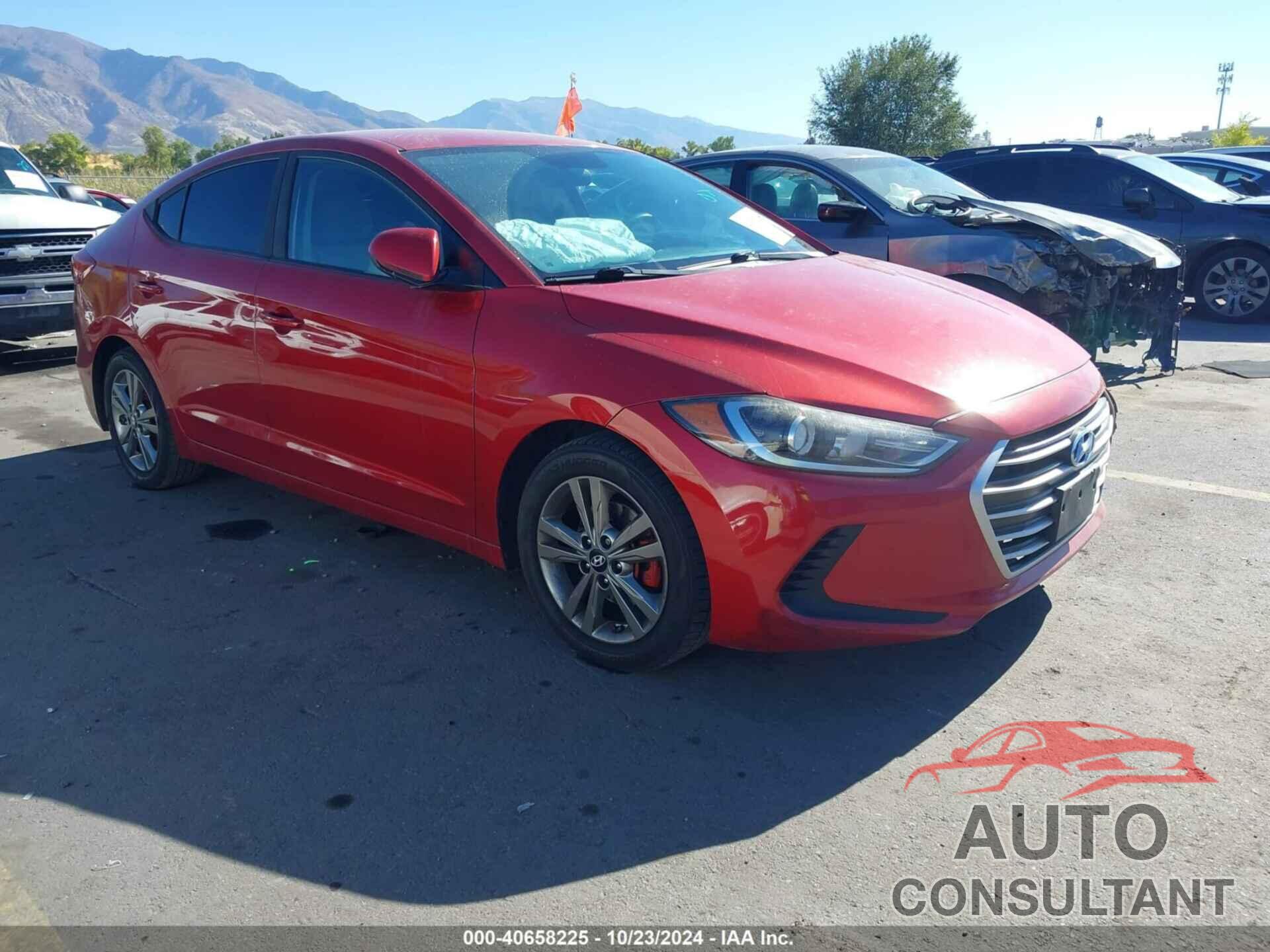 HYUNDAI ELANTRA 2017 - 5NPD84LF4HH159300