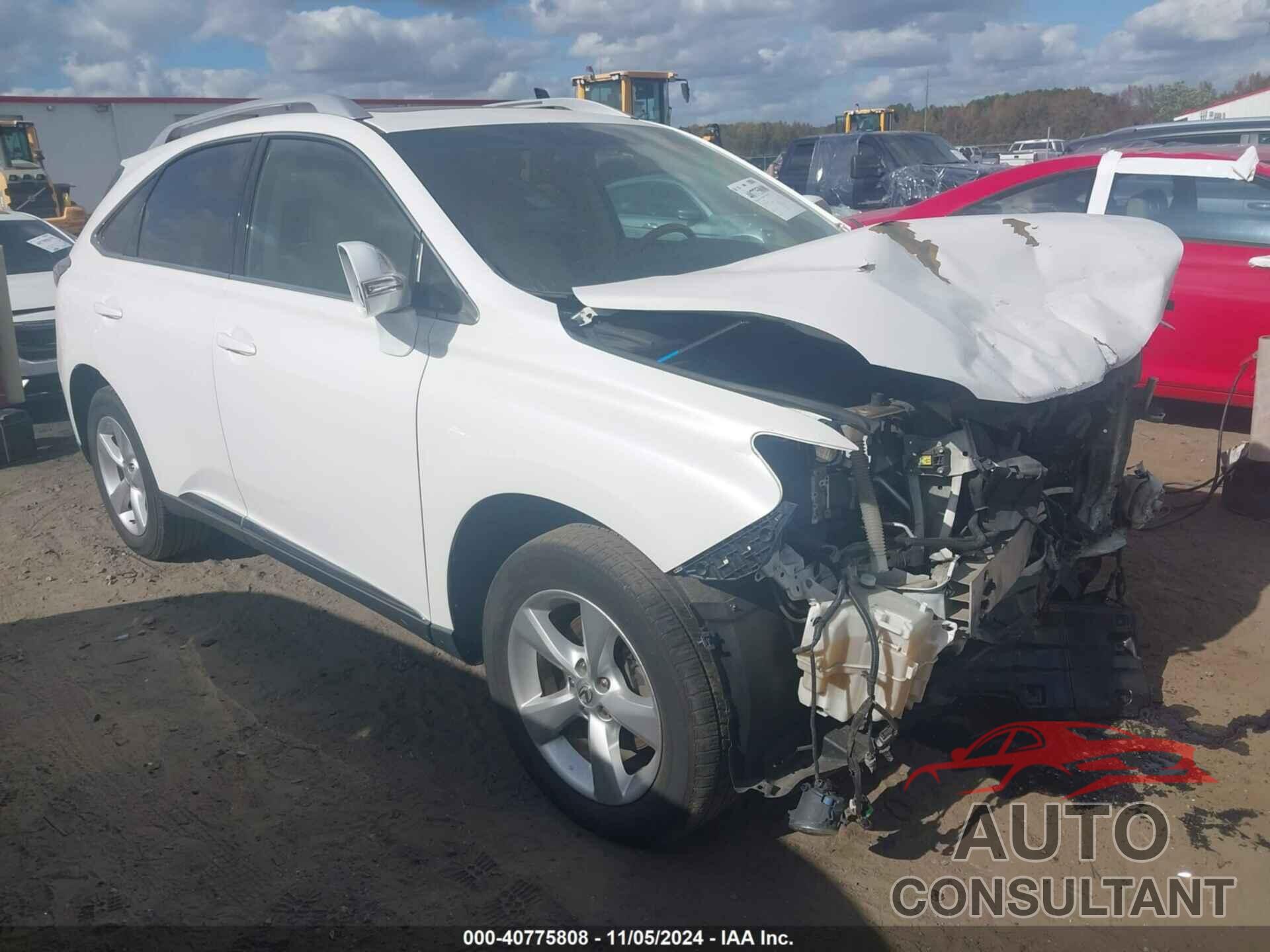 LEXUS RX 350 2010 - 2T2BK1BA1AC044929