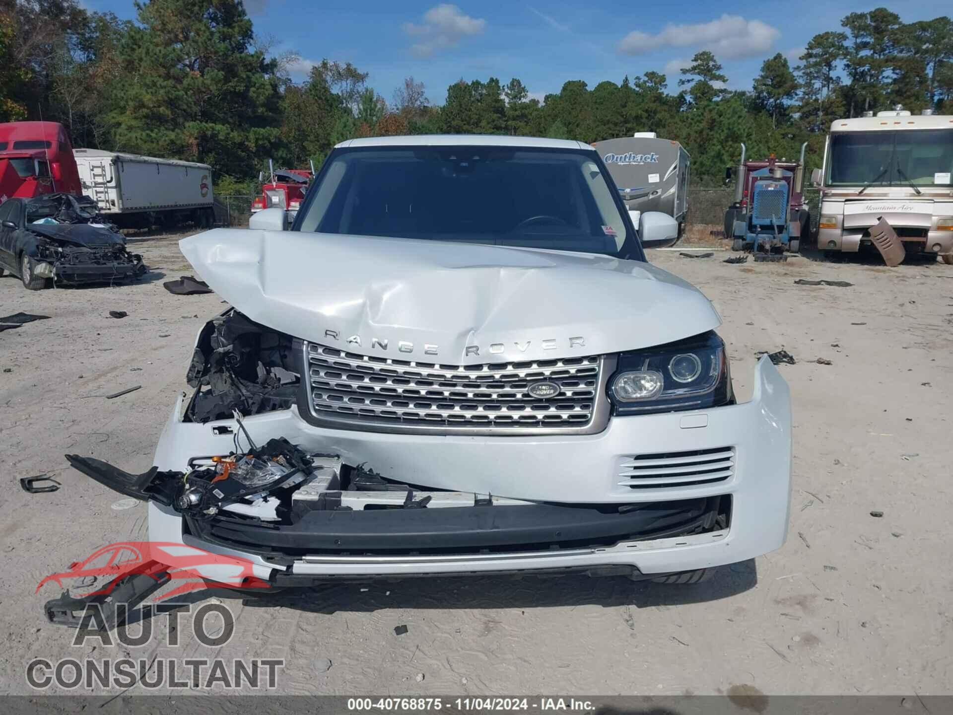 LAND ROVER RANGE ROVER 2017 - SALGS2FK9HA332823